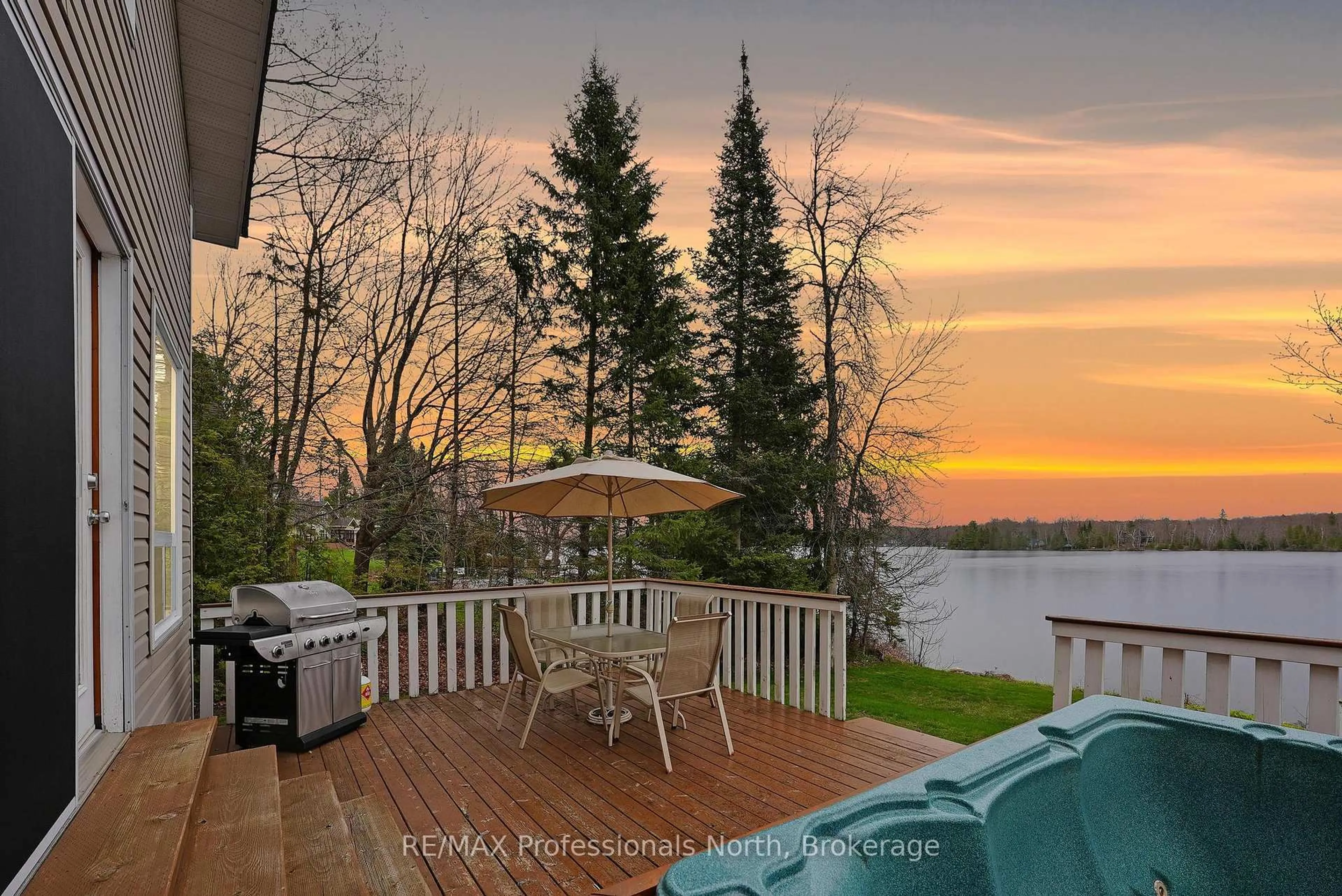 Patio, water/lake/river/ocean view for 7254 Highway 35, Kawartha Lakes Ontario K0M 1K0