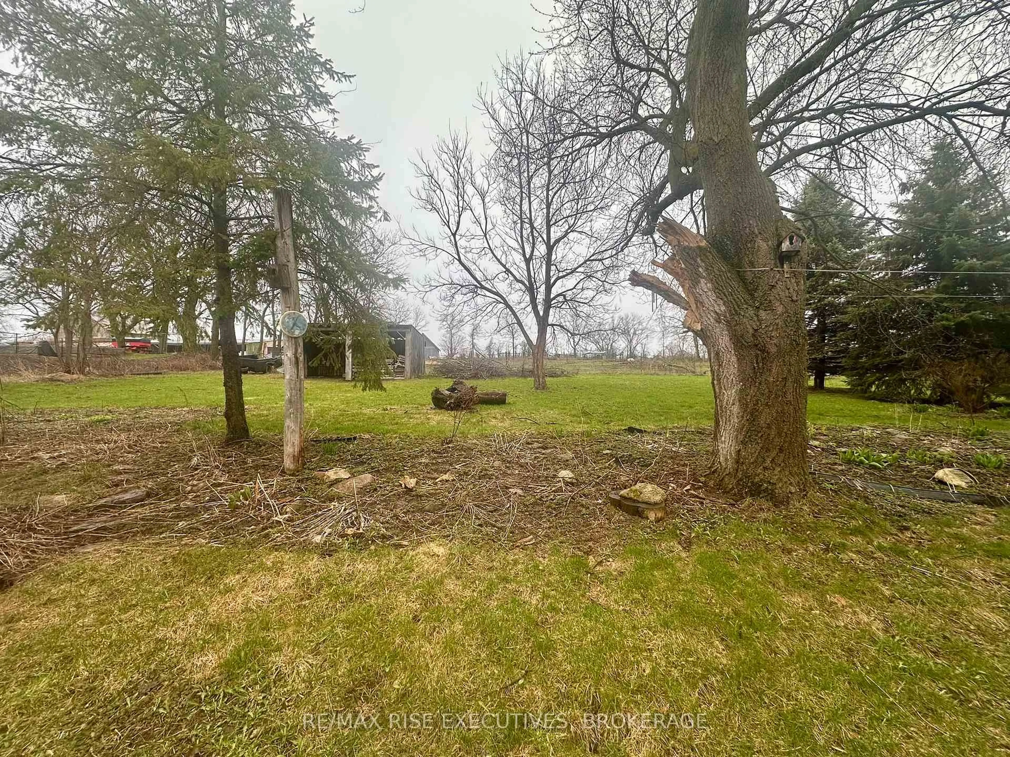 A pic from outside/outdoor area/front of a property/back of a property/a pic from drone, forest/trees view for 434 County Rd 9, Napanee Ontario K7R 3K8