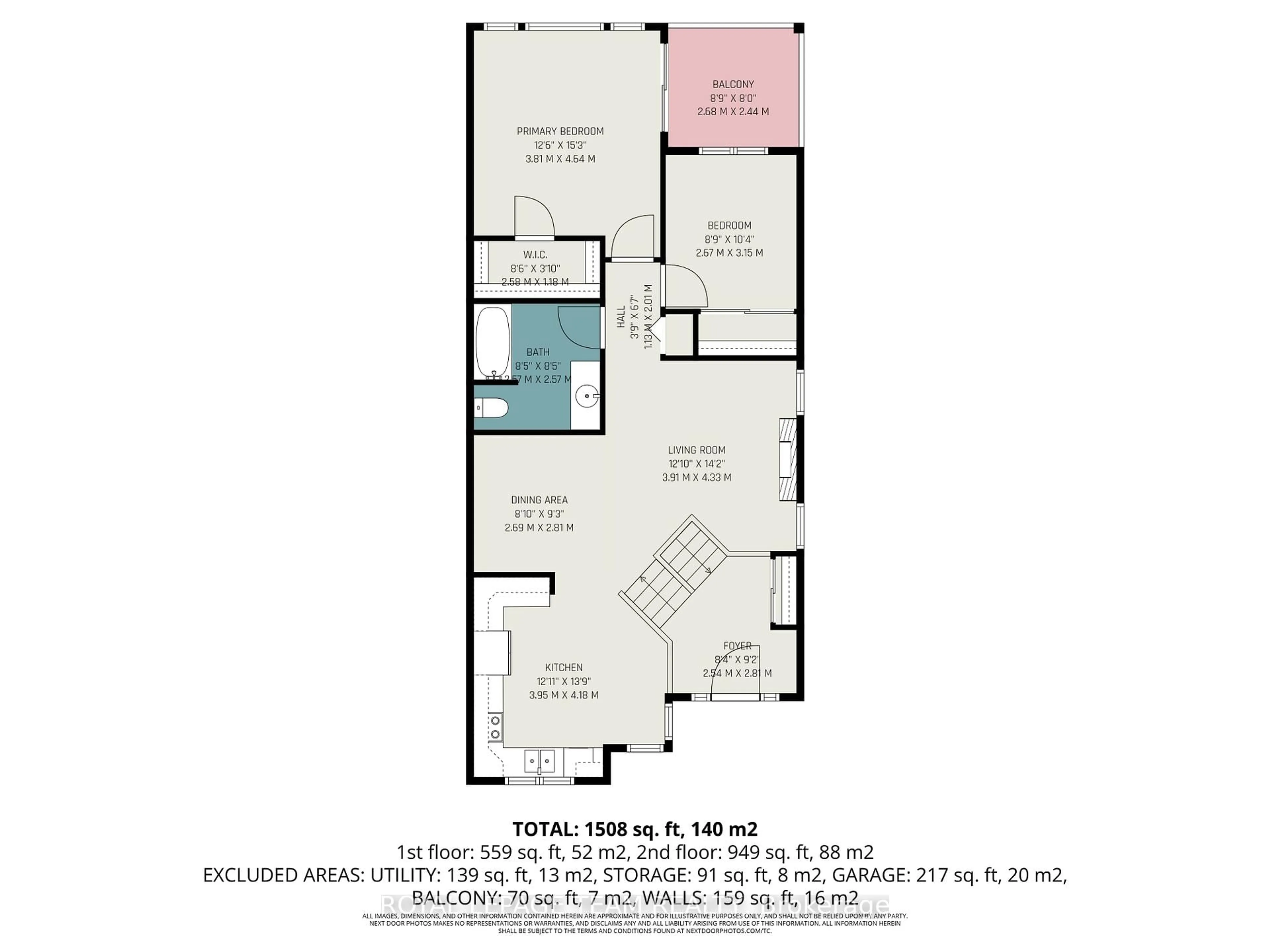 Floor plan for 1598 Lisbon St, Ottawa Ontario K4A 4C3