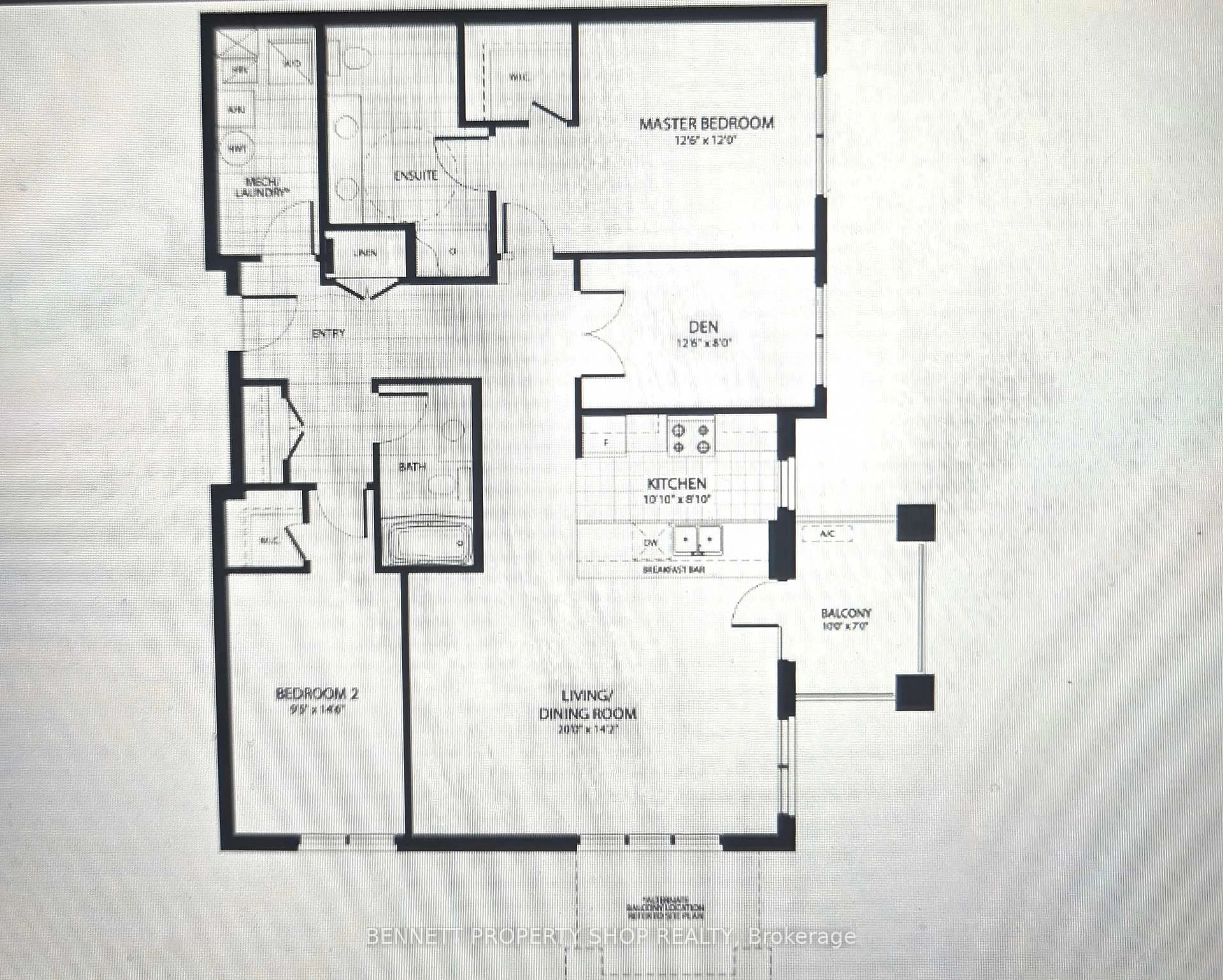 Floor plan for 310 Jatoba Private #204, Ottawa Ontario K2V 0E7