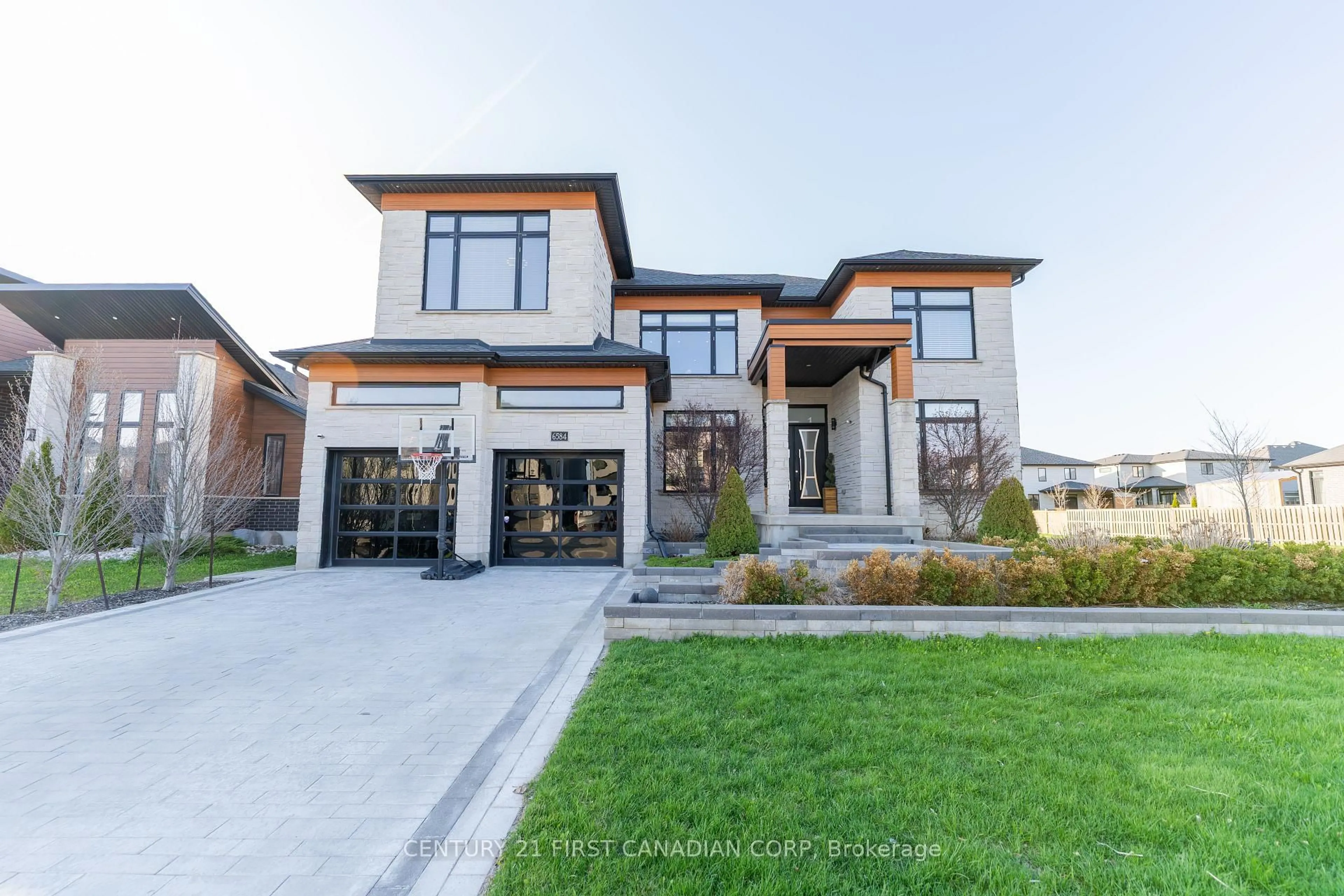 Home with brick exterior material, street for 6584 French Ave, London South Ontario N6P 0G5