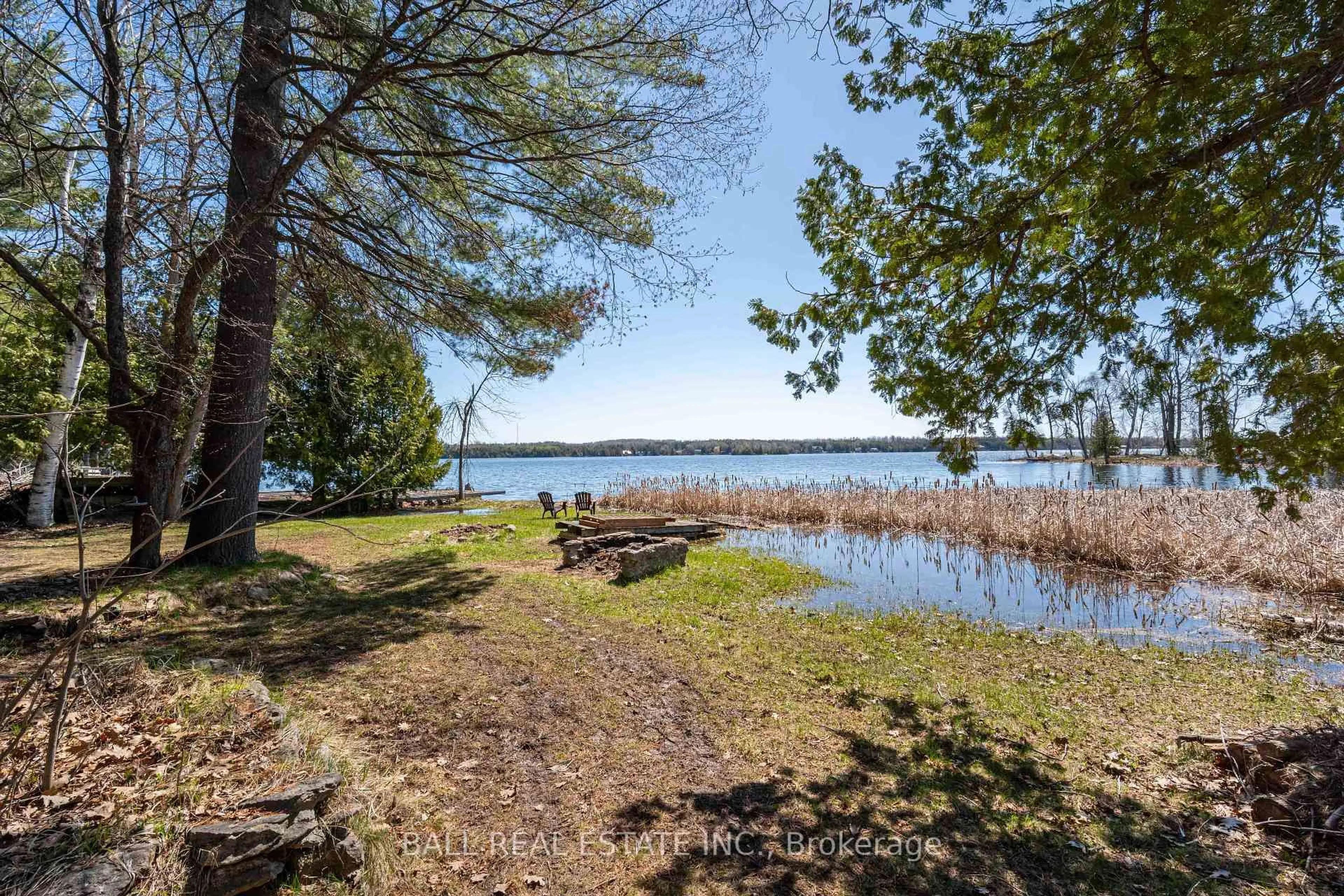 Patio, water/lake/river/ocean view for 52 Totem Heights Rd, Curve Lake First Nation 35 Ontario K0L 1R0