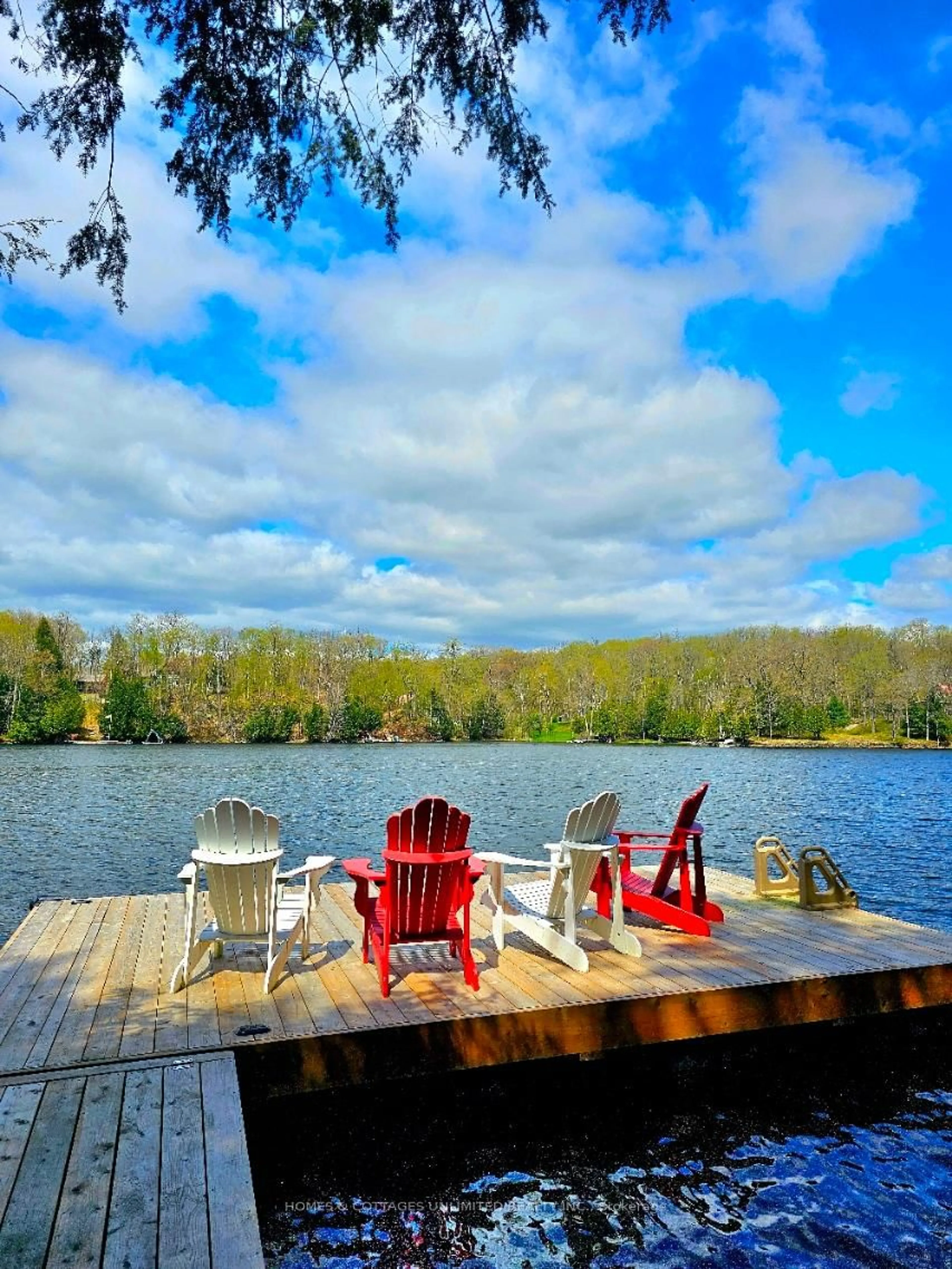 Patio, water/lake/river/ocean view for 3048 CROZIER B Rd, Westport Ontario K0G 1X0