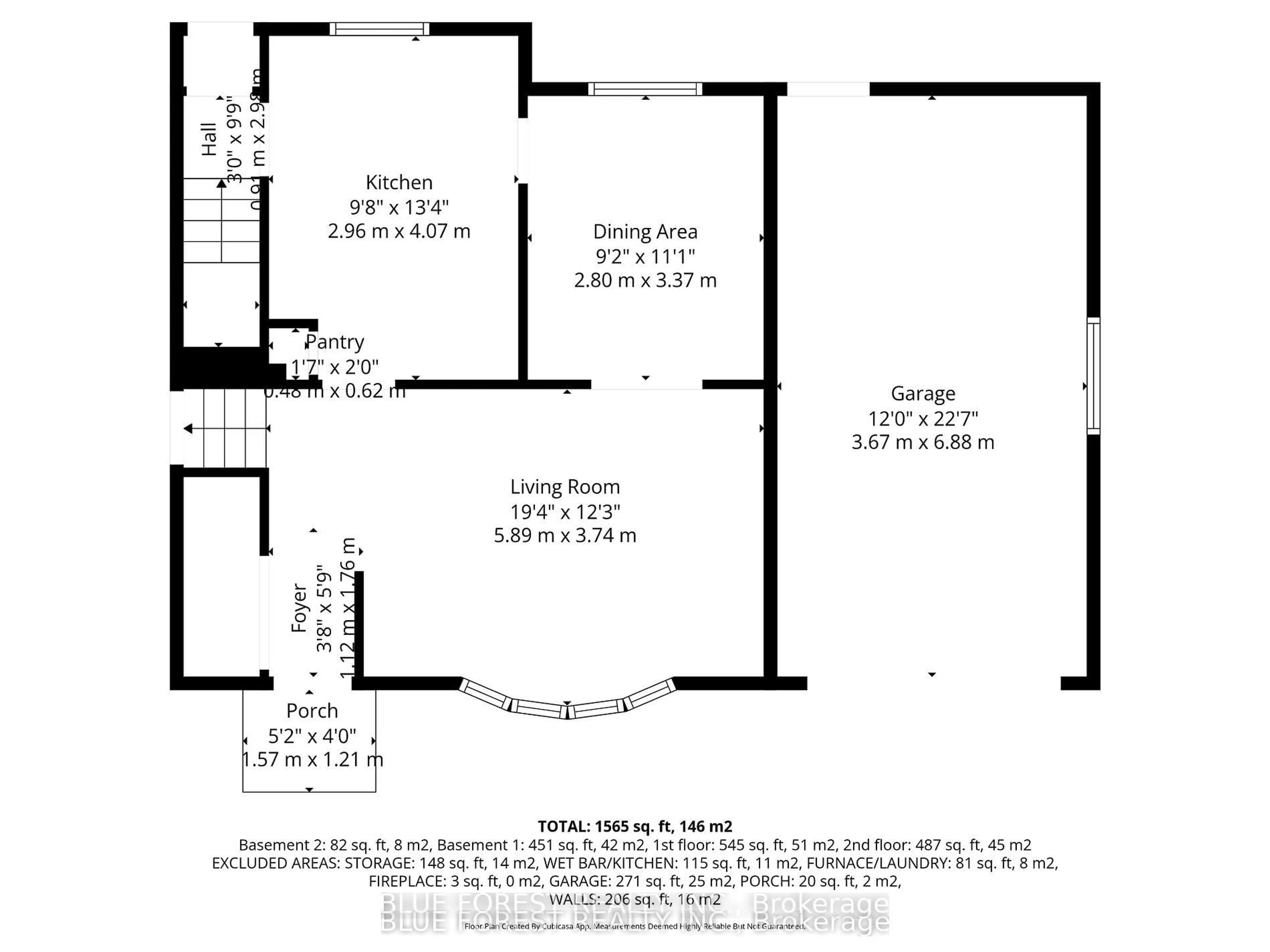 Floor plan for 35 Rollscourt Gdns, London North Ontario N6G 1L9