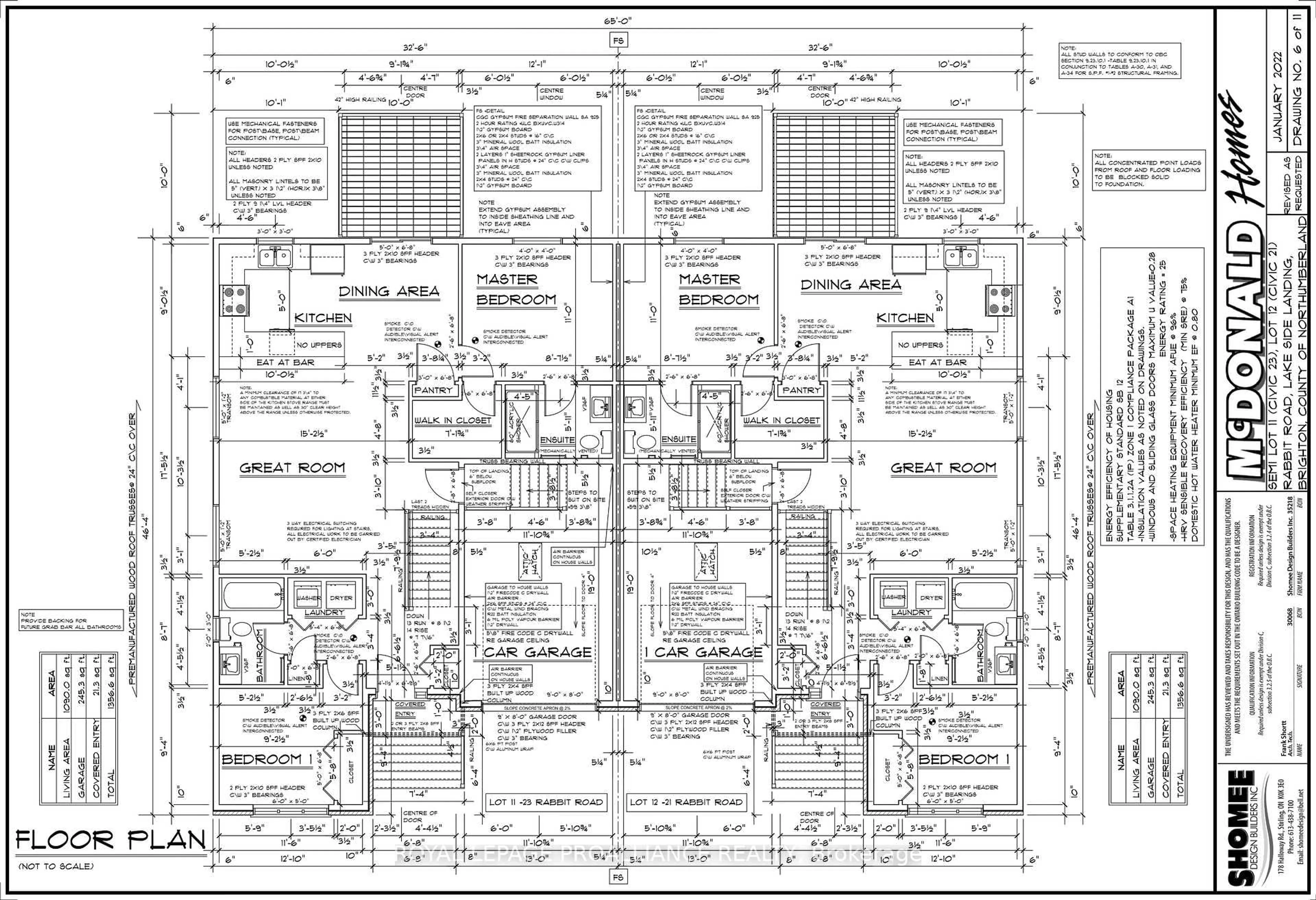 Floor plan for 21 Rabbit Rd, Brighton Ontario K0K 1H0