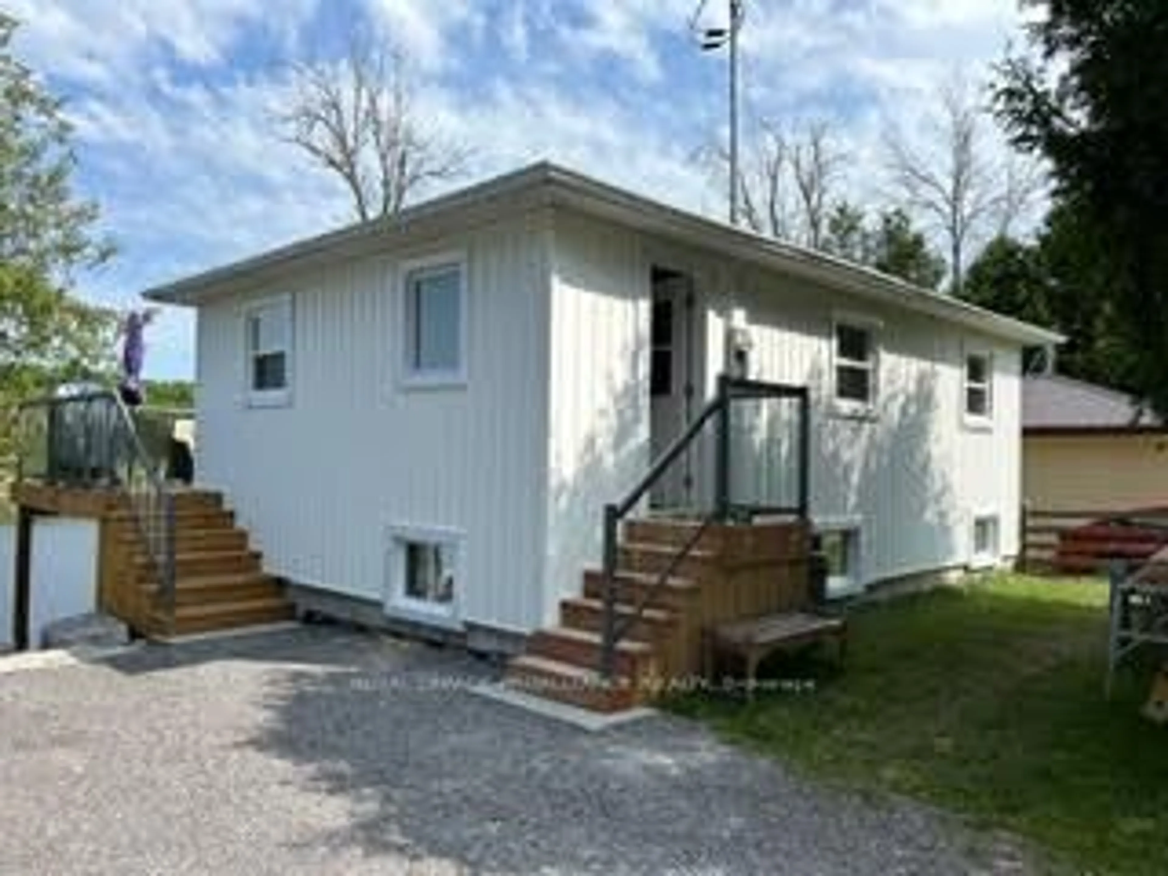 Home with vinyl exterior material, street for 337/338 Rainbow Dr, Otonabee-South Monaghan Ontario K0L 1B0