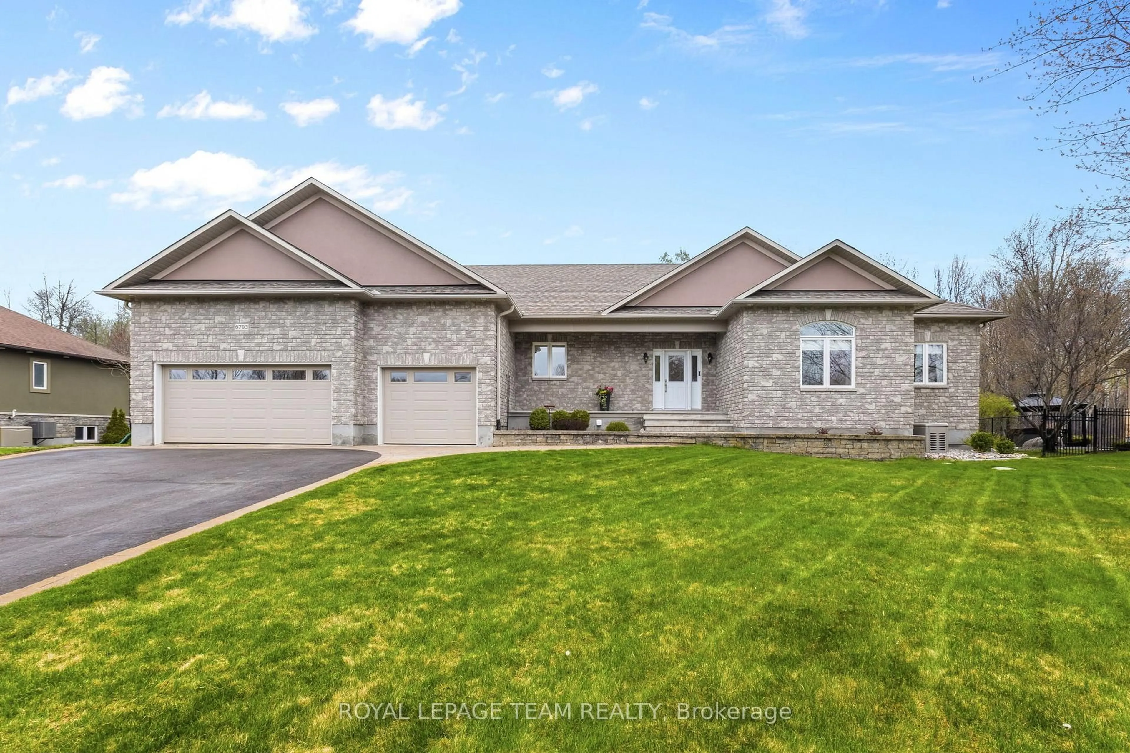 Home with brick exterior material, street for 6703 Pebble Trail Way, Ottawa Ontario K4P 0B7