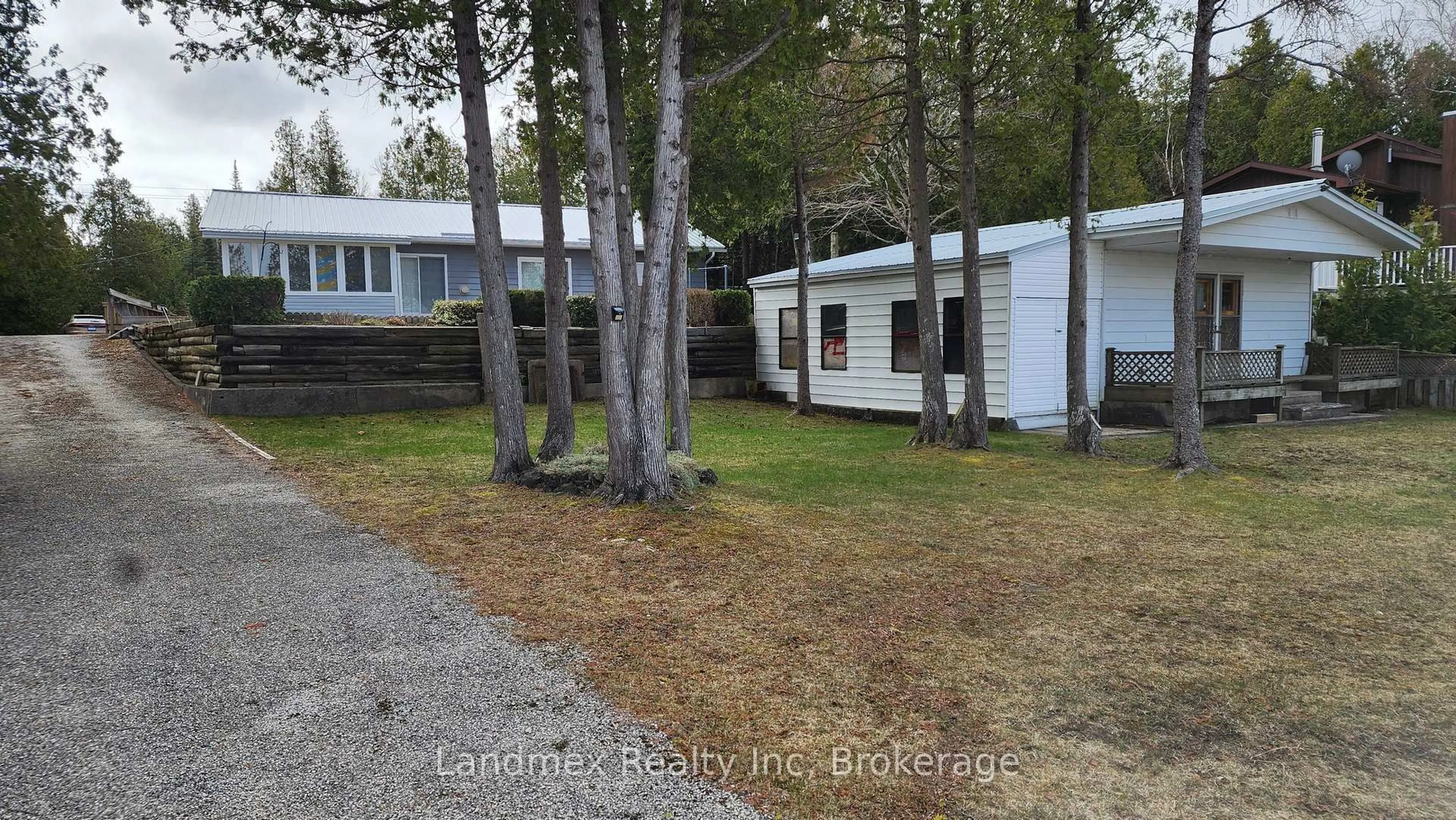 A pic from outside/outdoor area/front of a property/back of a property/a pic from drone, unknown for 268 Dorcas Bay Rd, Northern Bruce Peninsula Ontario N0H 2R0
