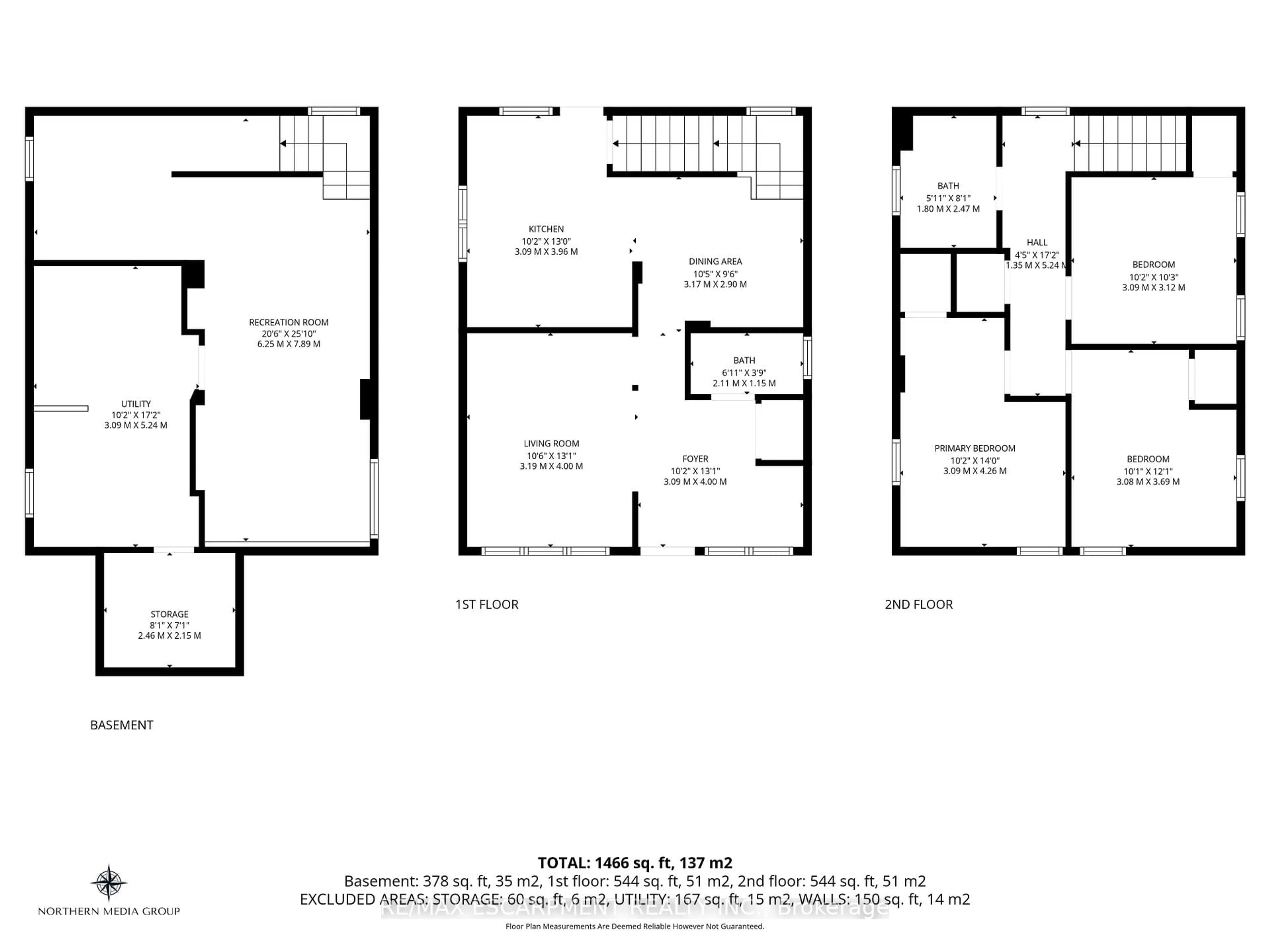 Floor plan for 221 Julian Ave, Hamilton Ontario L8H 5S2