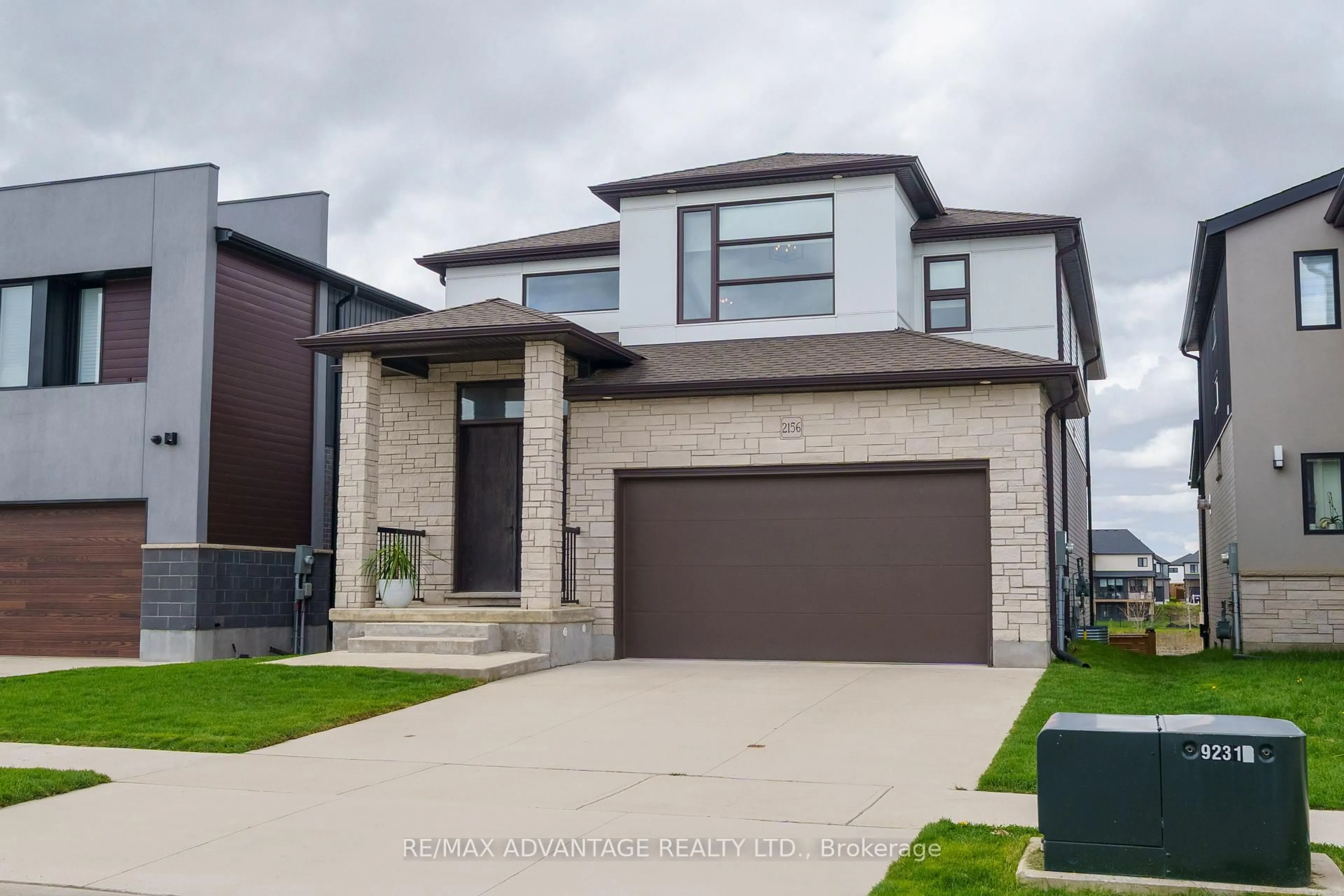 Home with brick exterior material, street for 2156 Tokala Tr, London North Ontario N6G 0G7