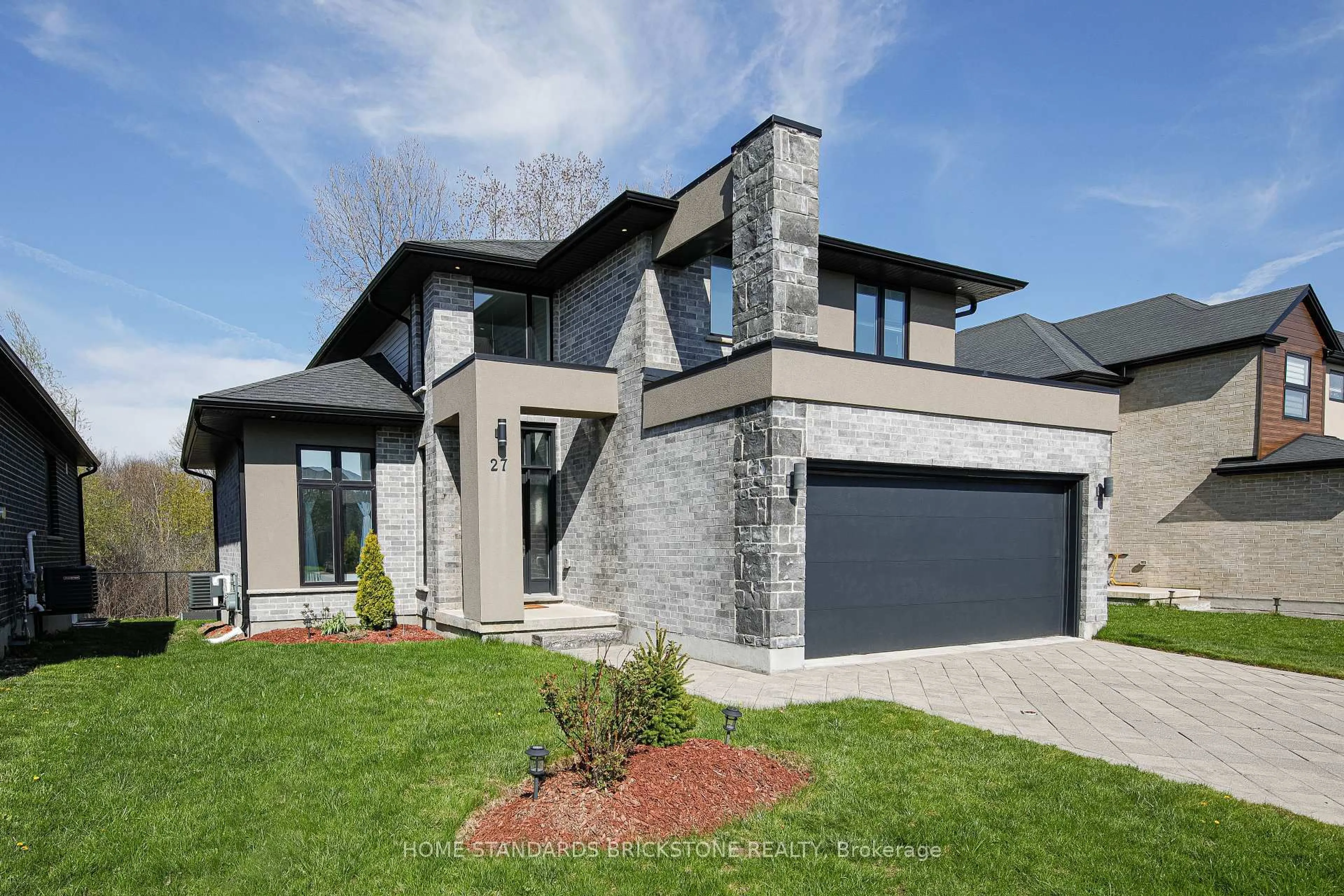Home with brick exterior material, street for 1450 North Wenige Dr #27, London North Ontario N5X 0L6