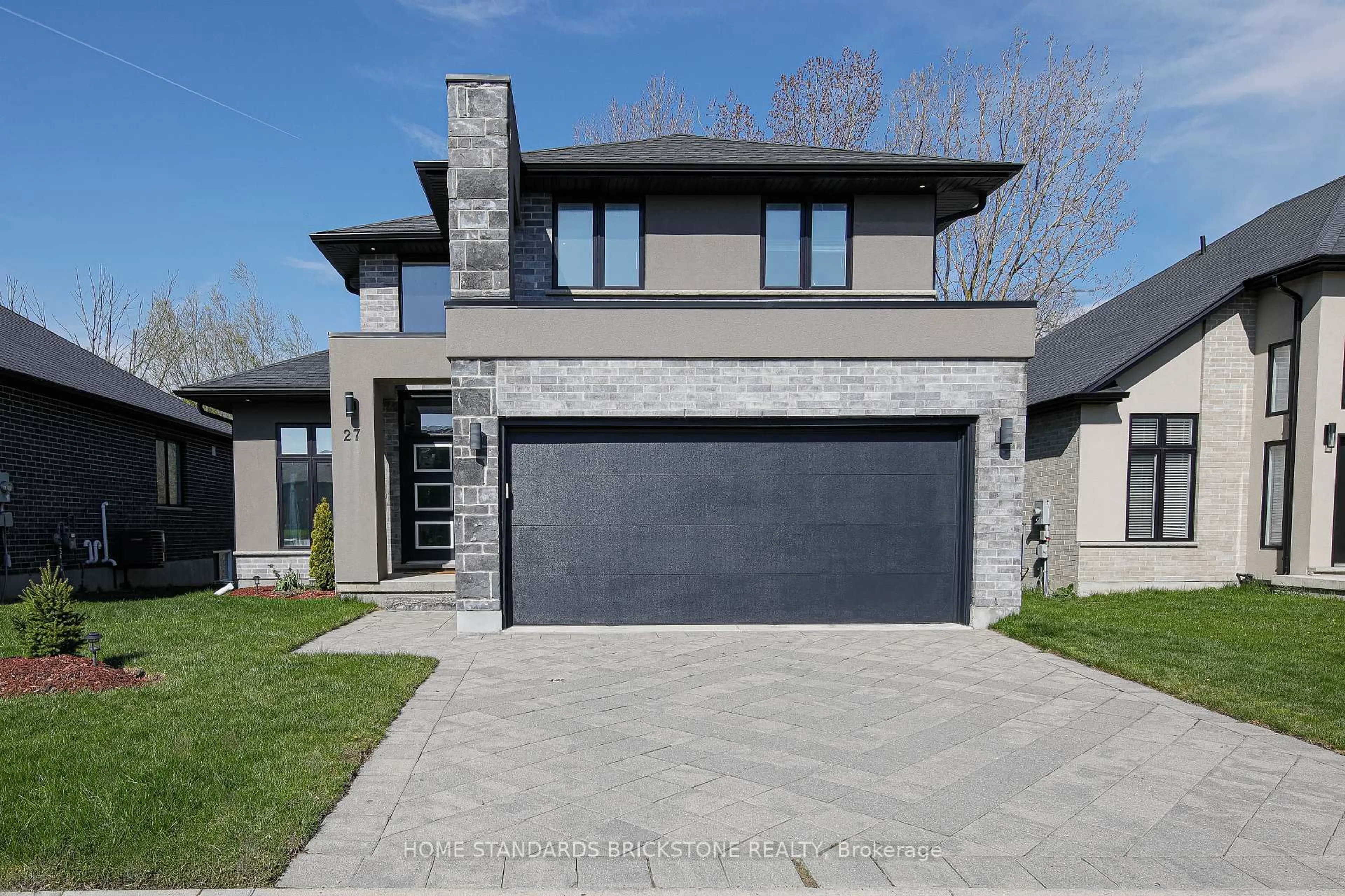 Home with brick exterior material, street for 1450 North Wenige Dr #27, London North Ontario N5X 0L6