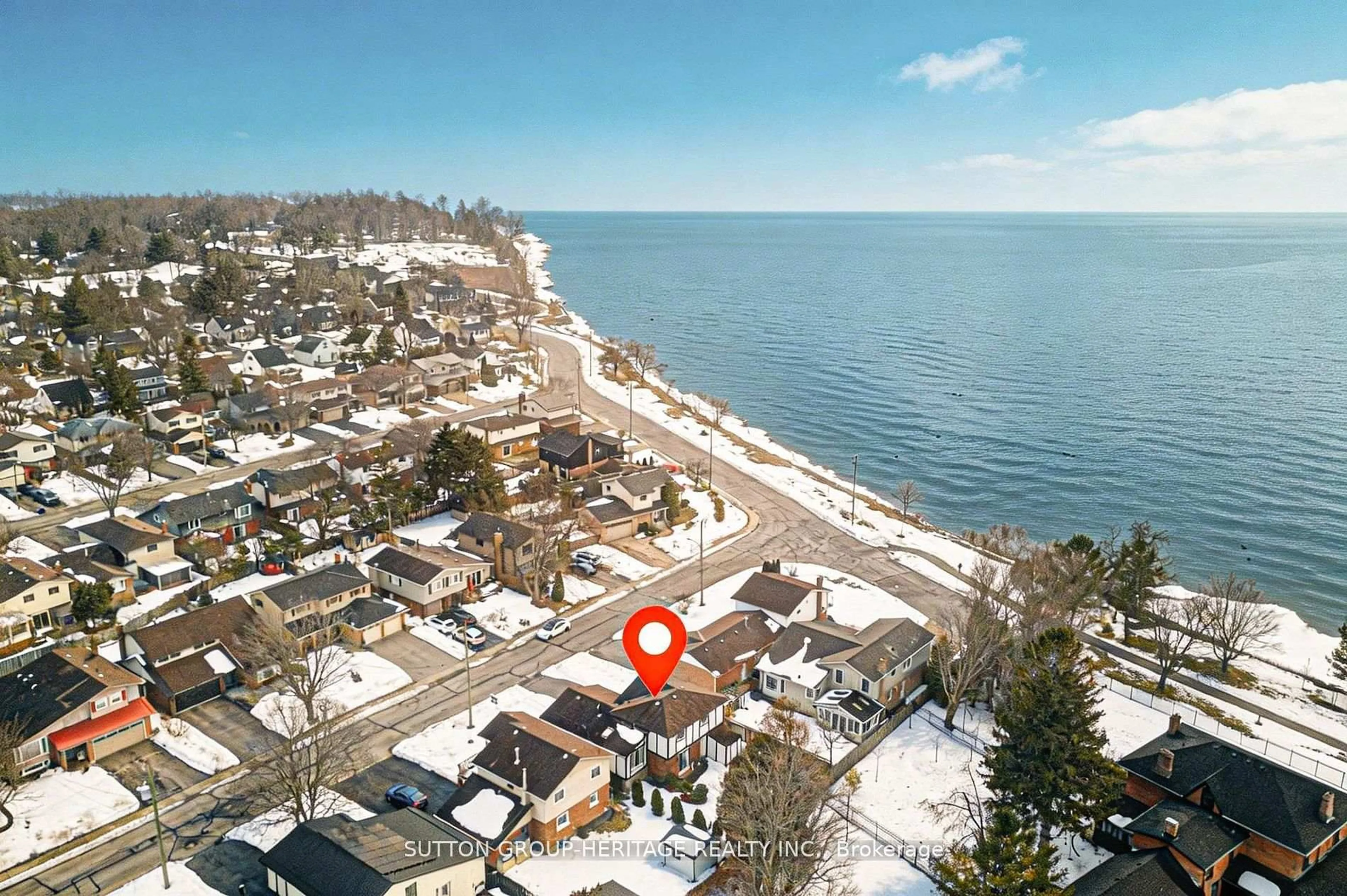 A pic from outside/outdoor area/front of a property/back of a property/a pic from drone, water/lake/river/ocean view for 165 Maher St, Cobourg Ontario K9A 4S9