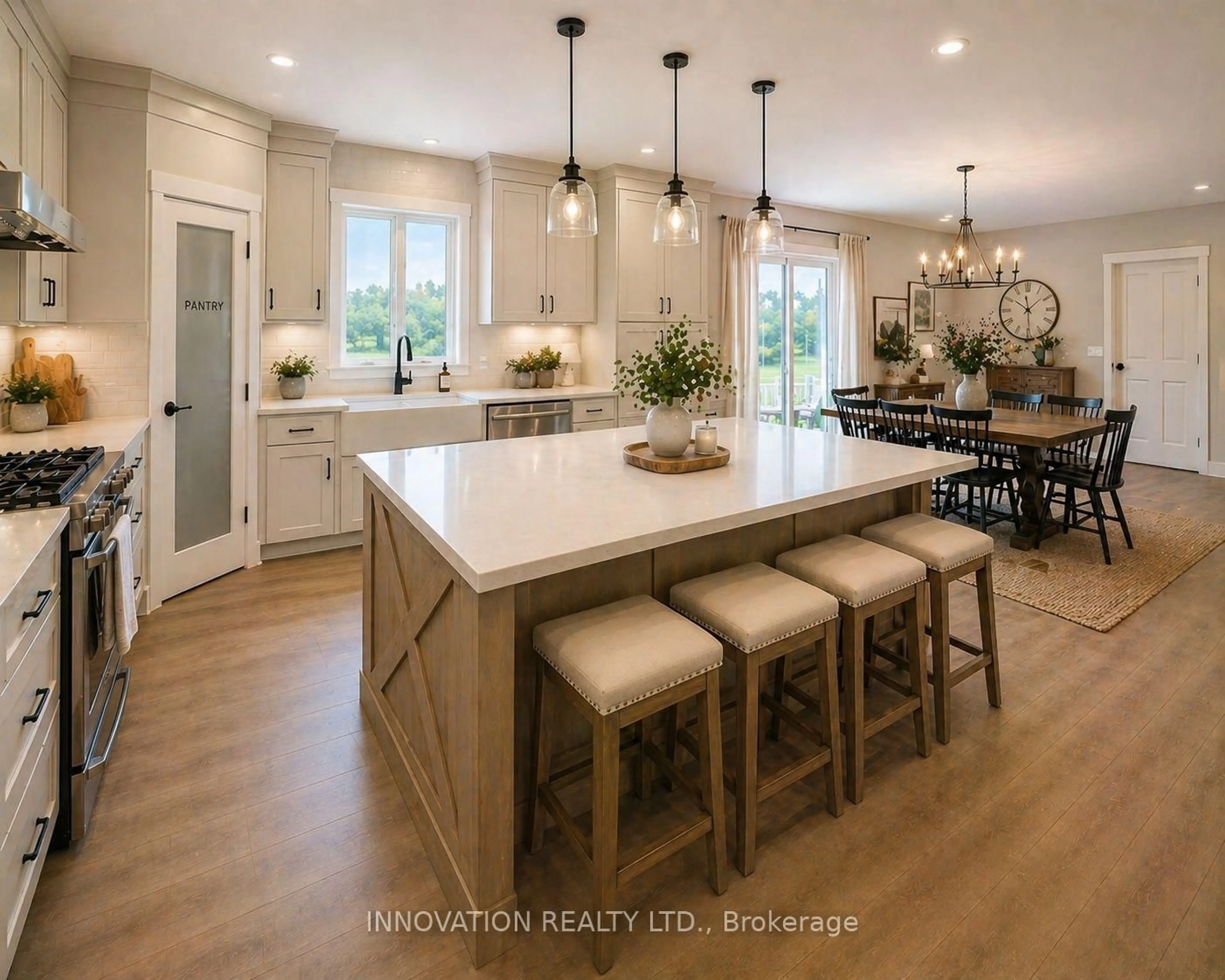 Open concept kitchen, unknown for 10466 St John St, North Dundas Ontario K0E 1S0