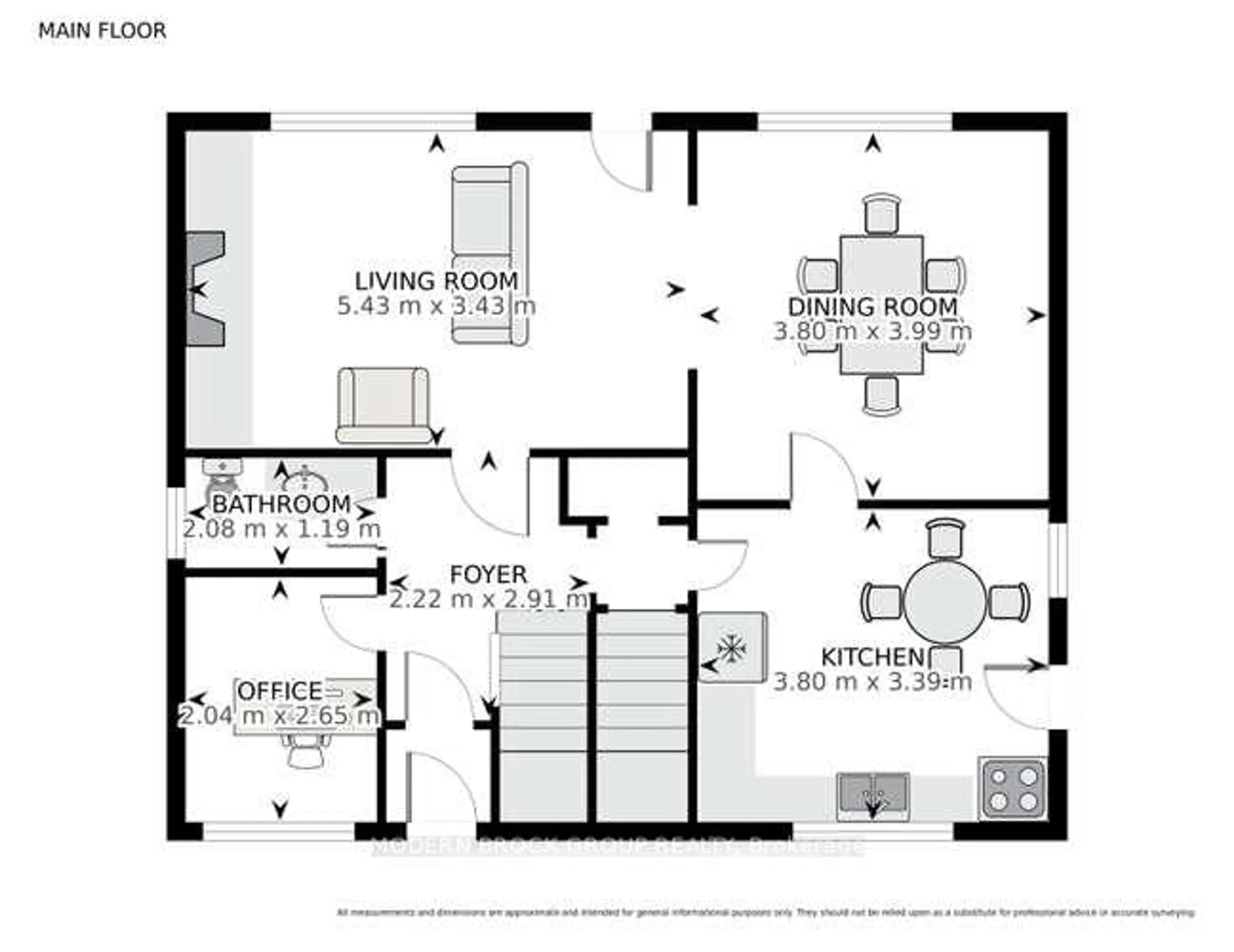 Floor plan for 96 Salisbury Ave, Brockville Ontario K6V 2T7