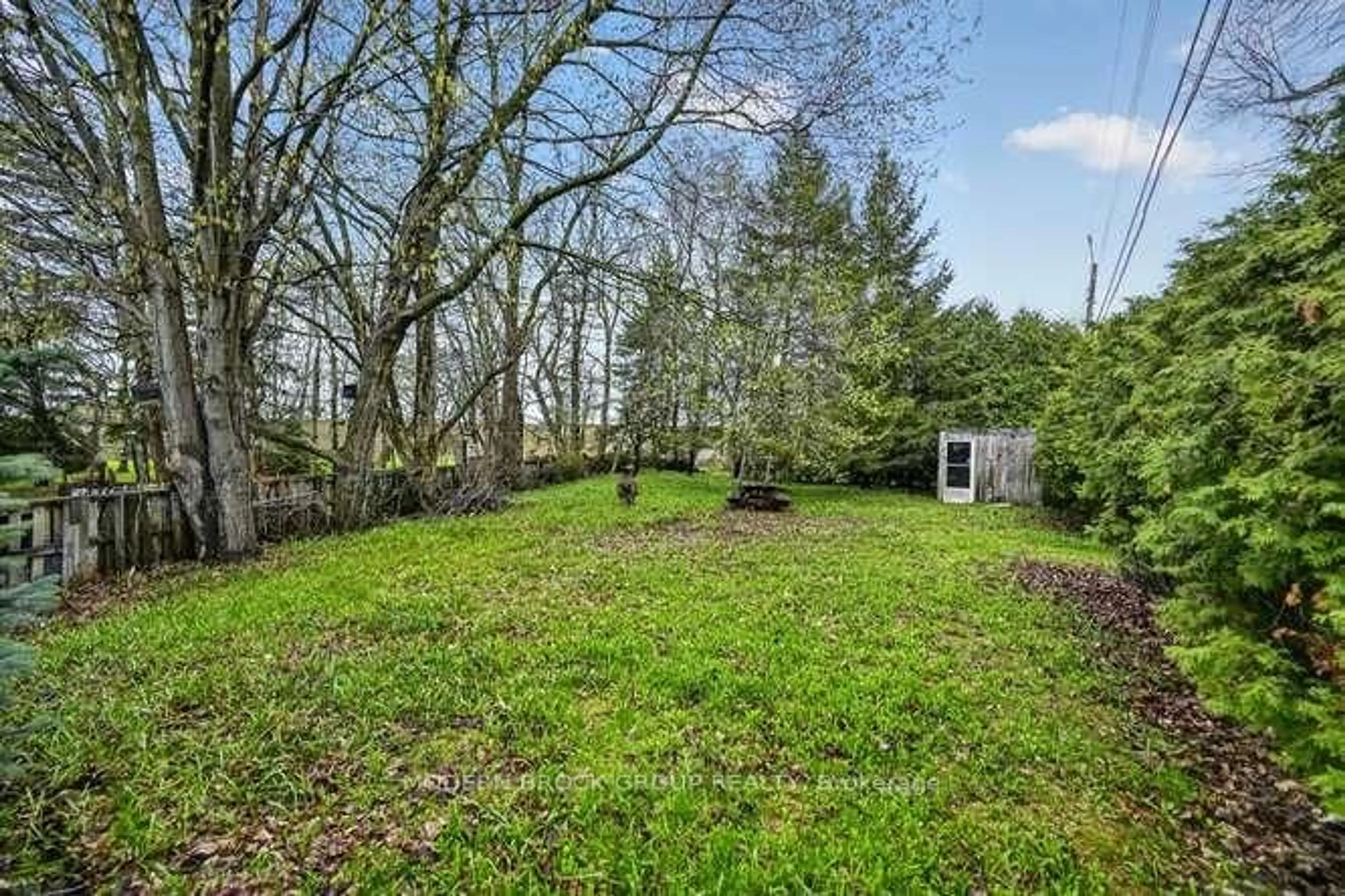 A pic from outside/outdoor area/front of a property/back of a property/a pic from drone, forest/trees view for 96 Salisbury Ave, Brockville Ontario K6V 2T7