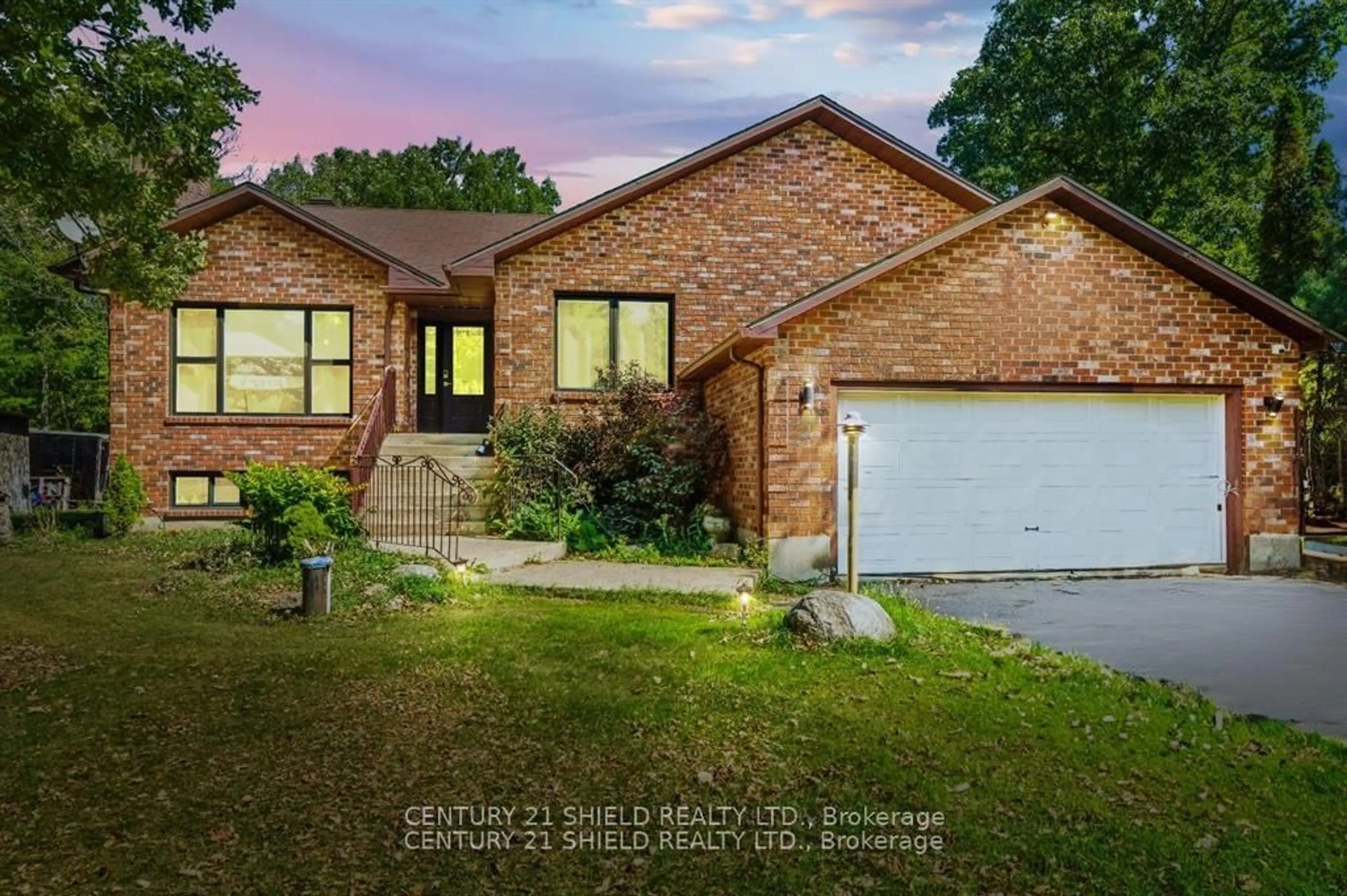 Home with brick exterior material, street for 4555 Glen Roy Rd, South Glengarry Ontario K0C 1L0