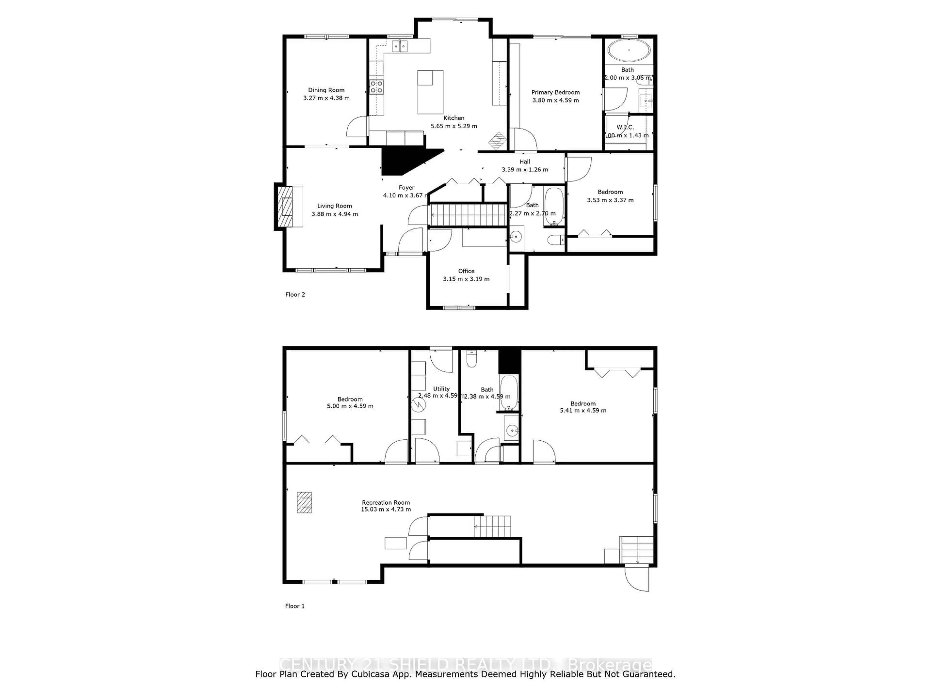 Floor plan for 4555 Glen Roy Rd, South Glengarry Ontario K0C 1L0