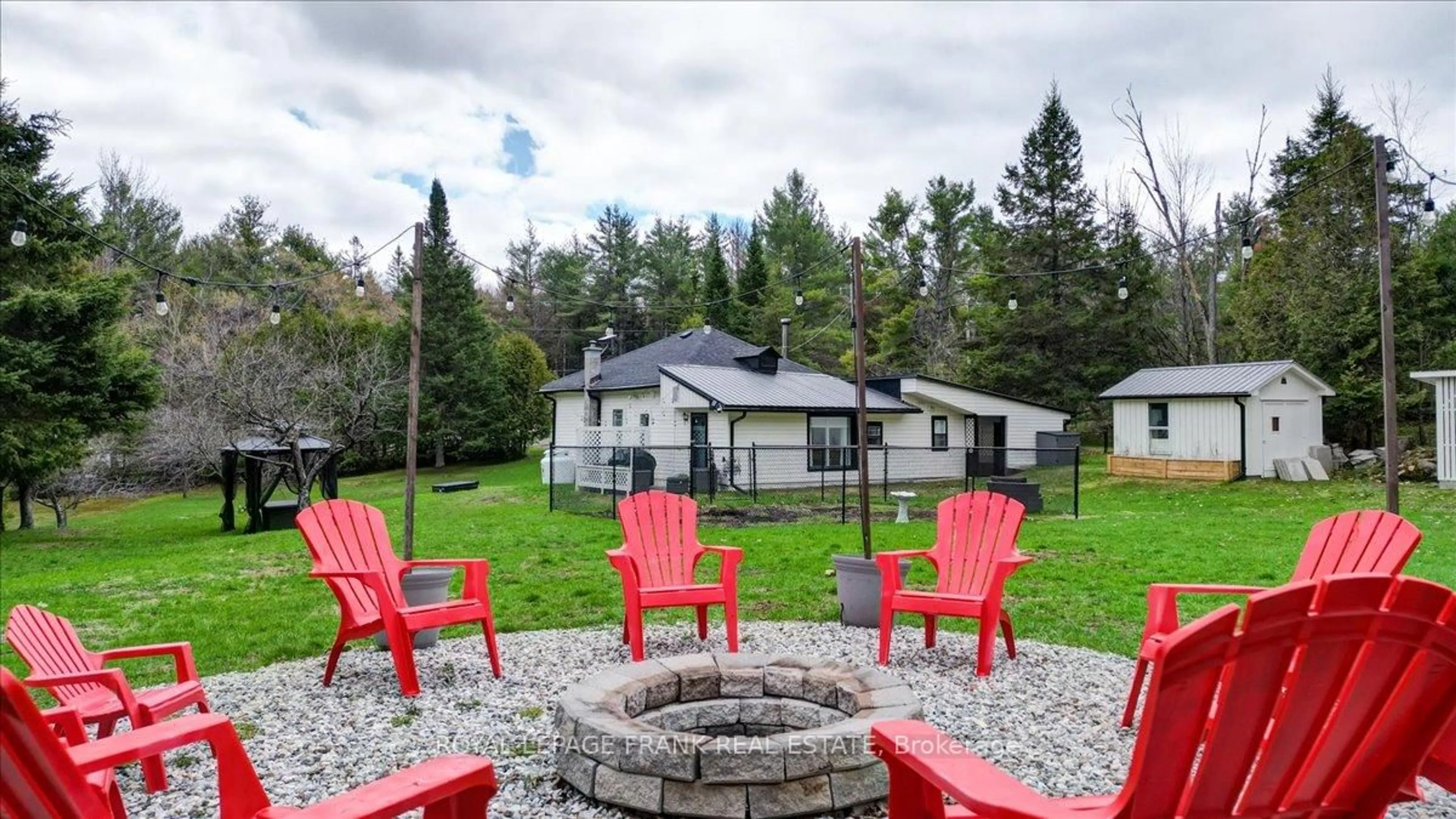 Patio, mountain view for 352 Lasswade Rd, North Kawartha Ontario K0L 1A0
