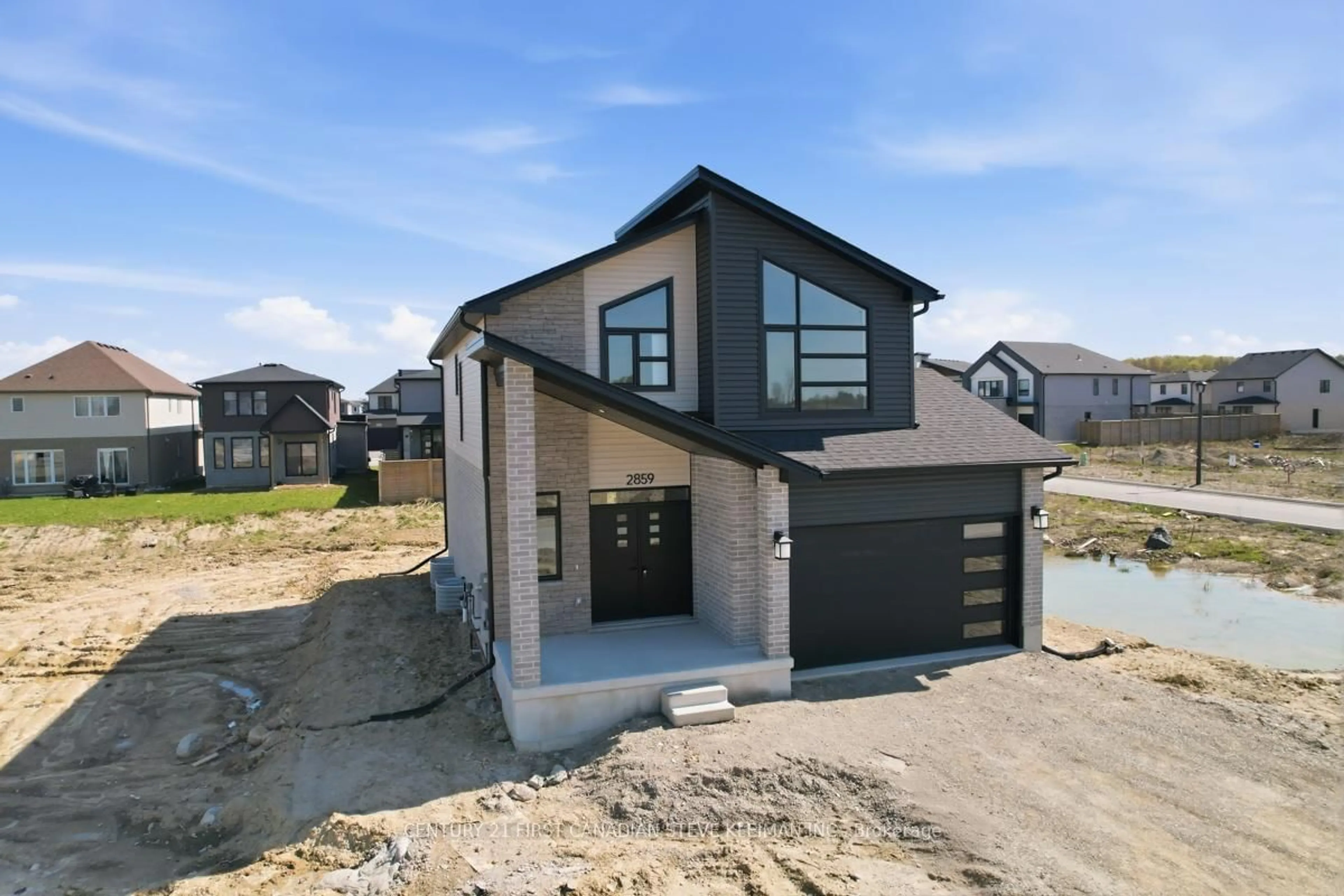 Home with brick exterior material, street for 2859 Buroak Dr, London North Ontario N6G 2V8