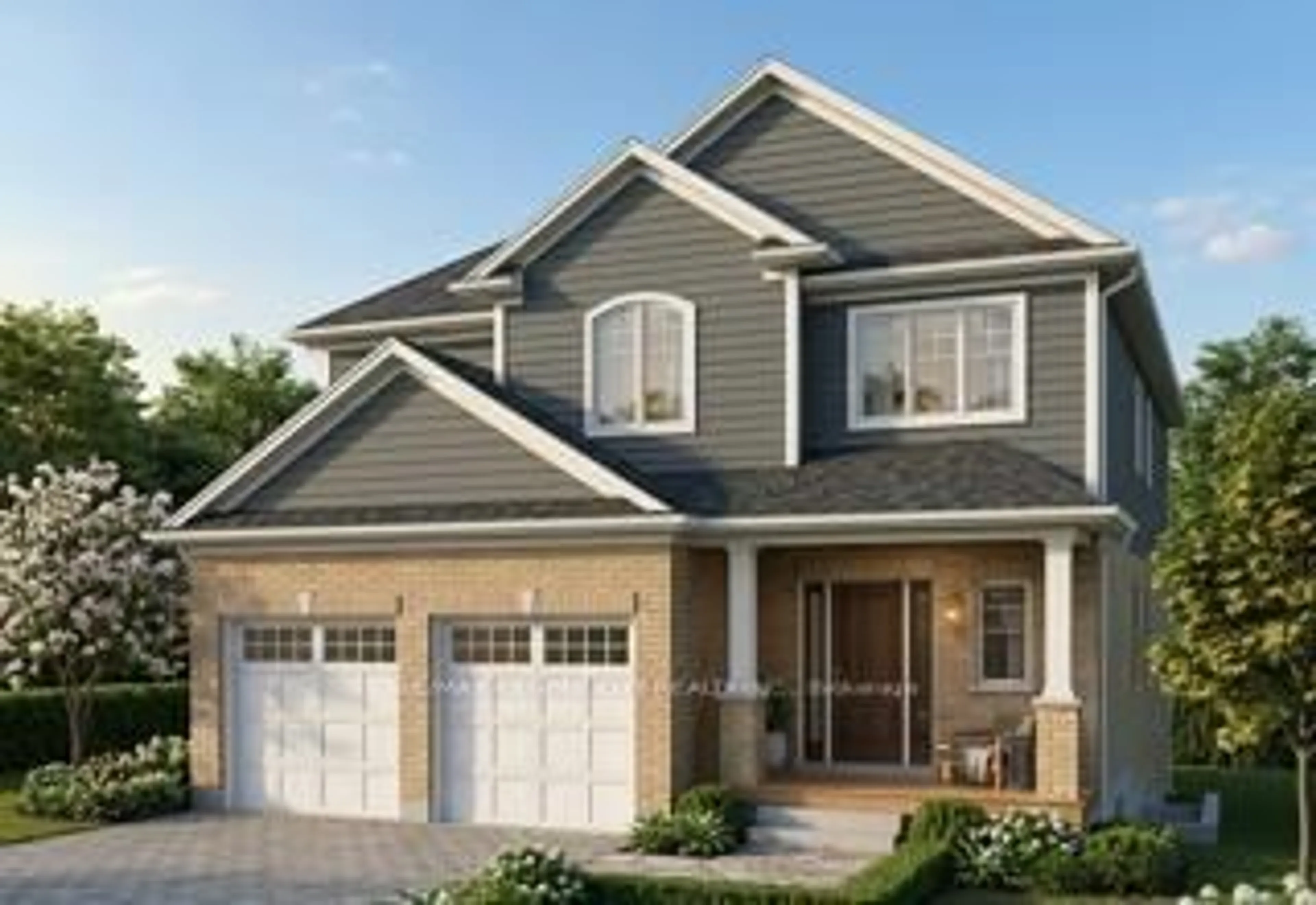 Home with vinyl exterior material, street for 117 Watts Dr #28, Lucan Biddulph Ontario N0M 2J0