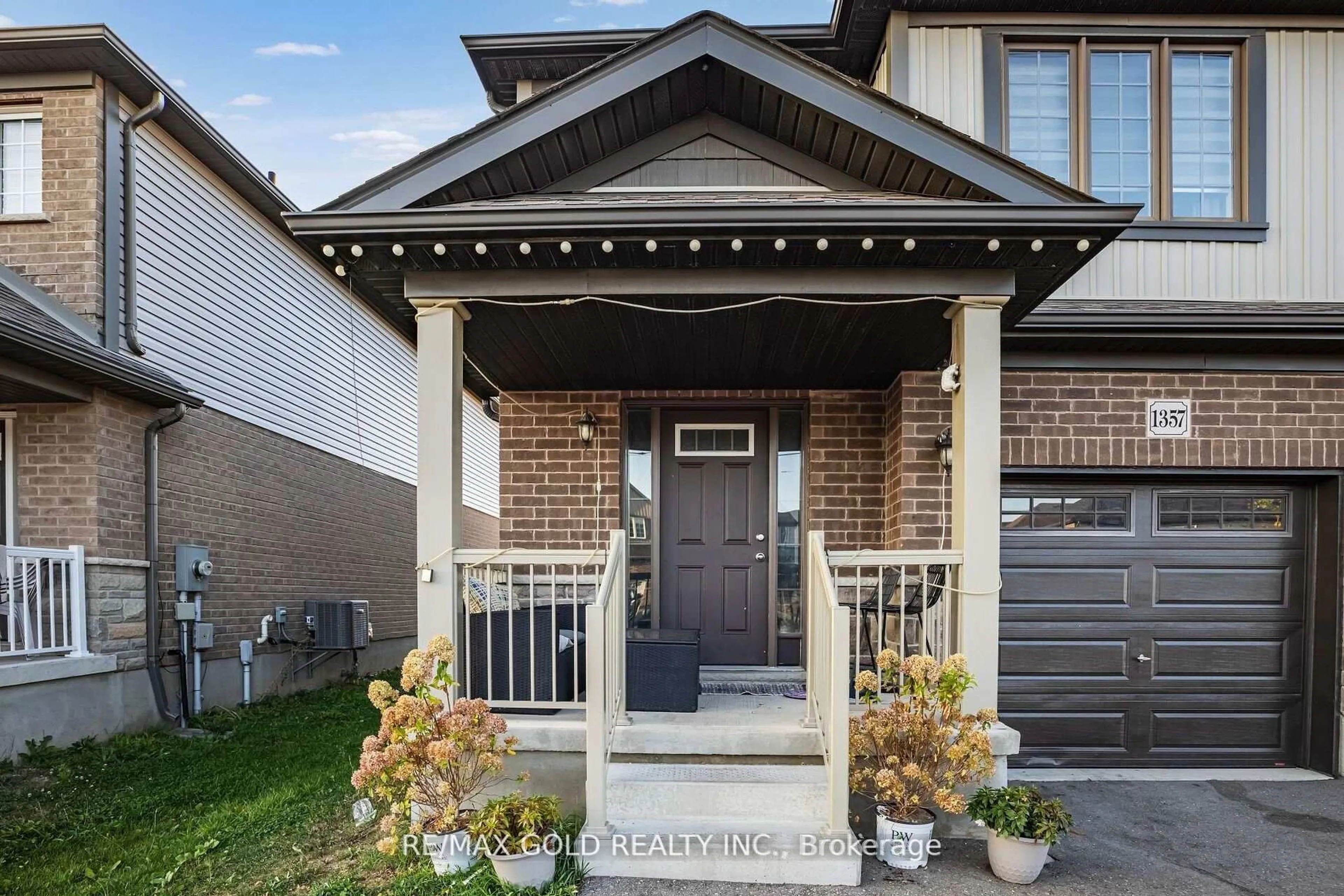 Home with brick exterior material, street for 1357 Calais Dr, Woodstock Ontario N4T 0L8