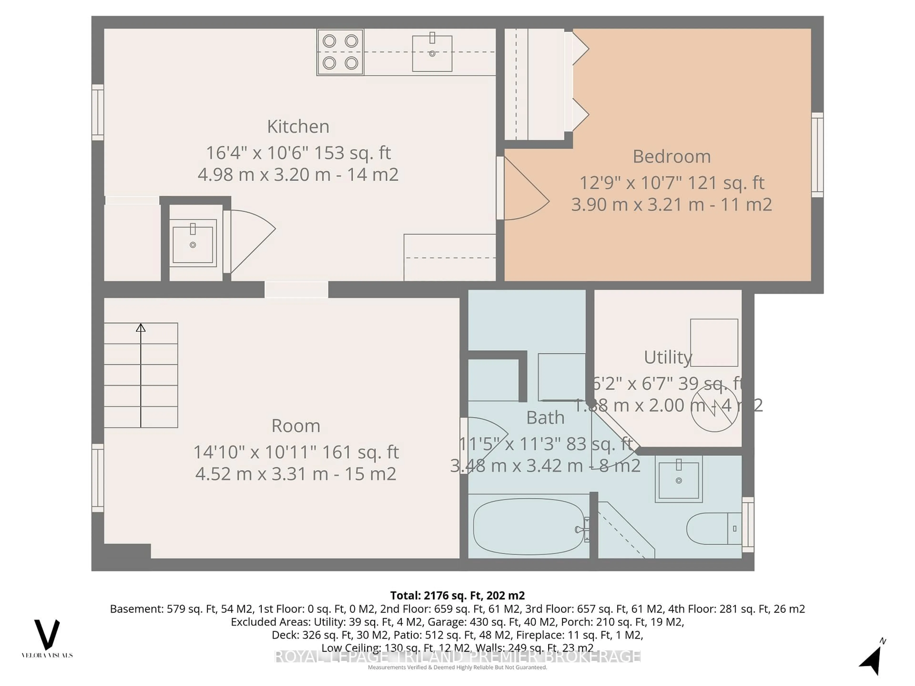 Floor plan for 238 Ridout St, London South Ontario N6C 3Y4