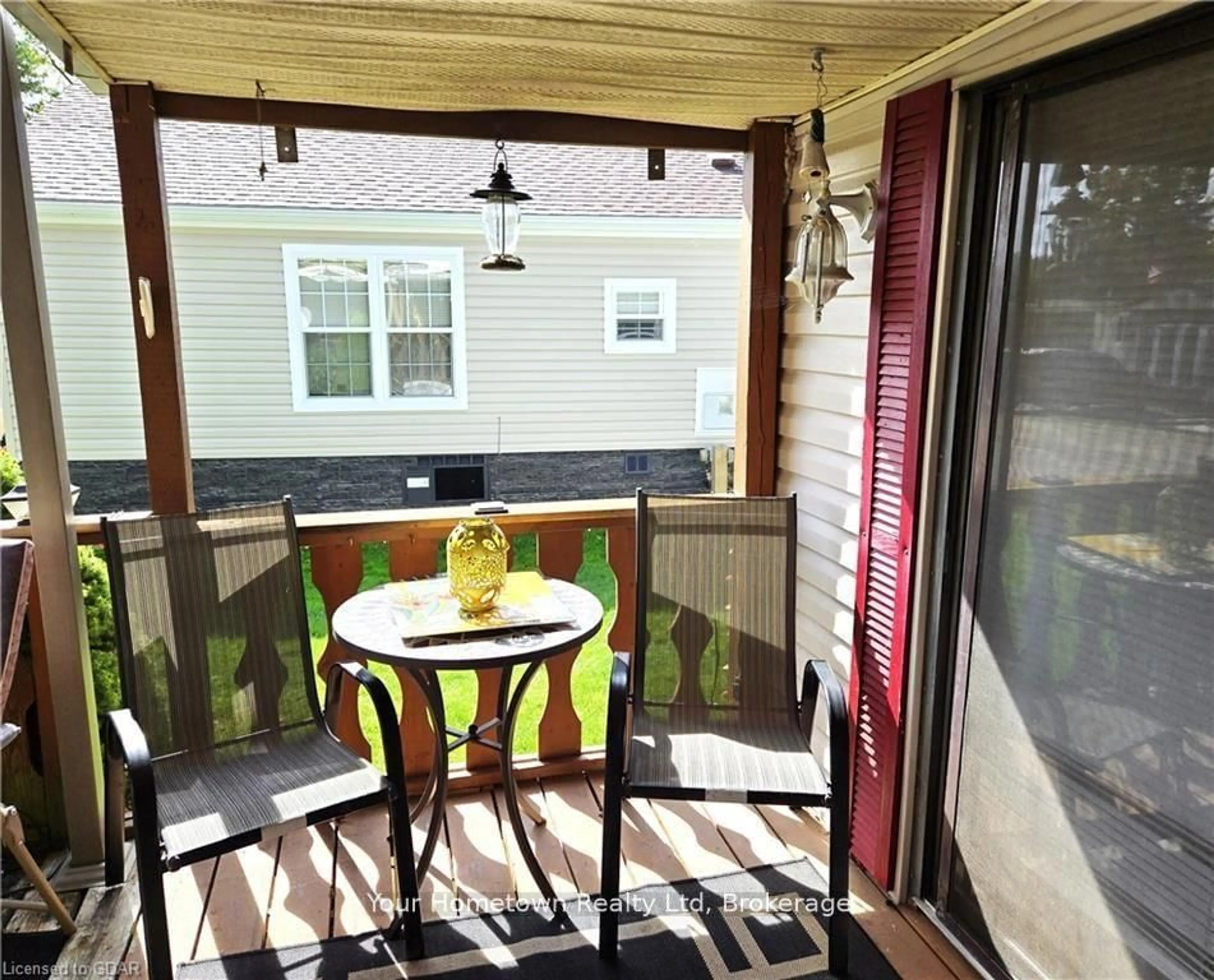 Balcony in the apartment, street for 204 Beach Rd, Centre Wellington Ontario N1M 2W5