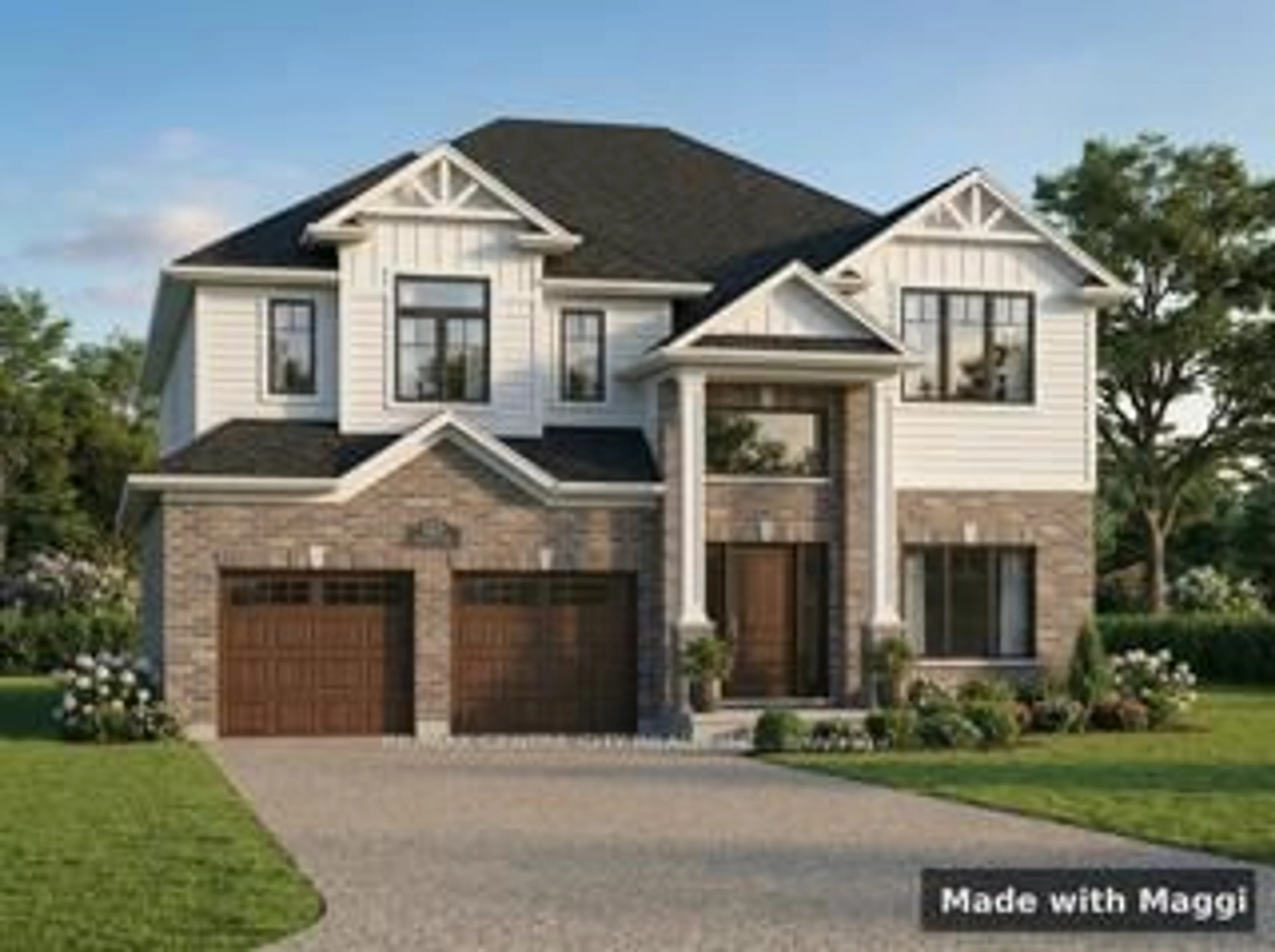 Home with brick exterior material, street for 161 Watts Dr, Lucan Biddulph Ontario N0M 2J0