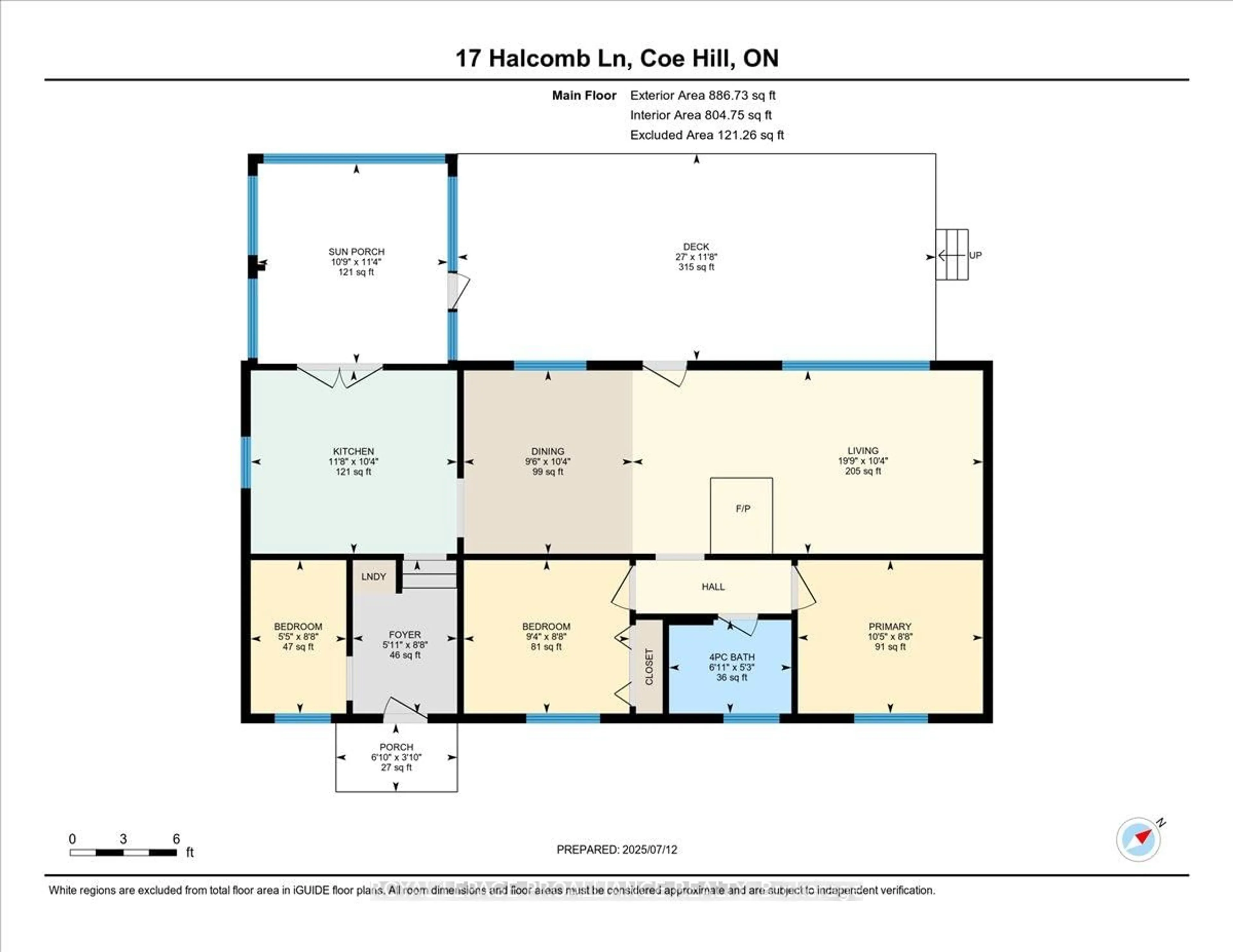 Floor plan for 17 Halcomb Lane, Coe Hill Ontario K0L 1P0