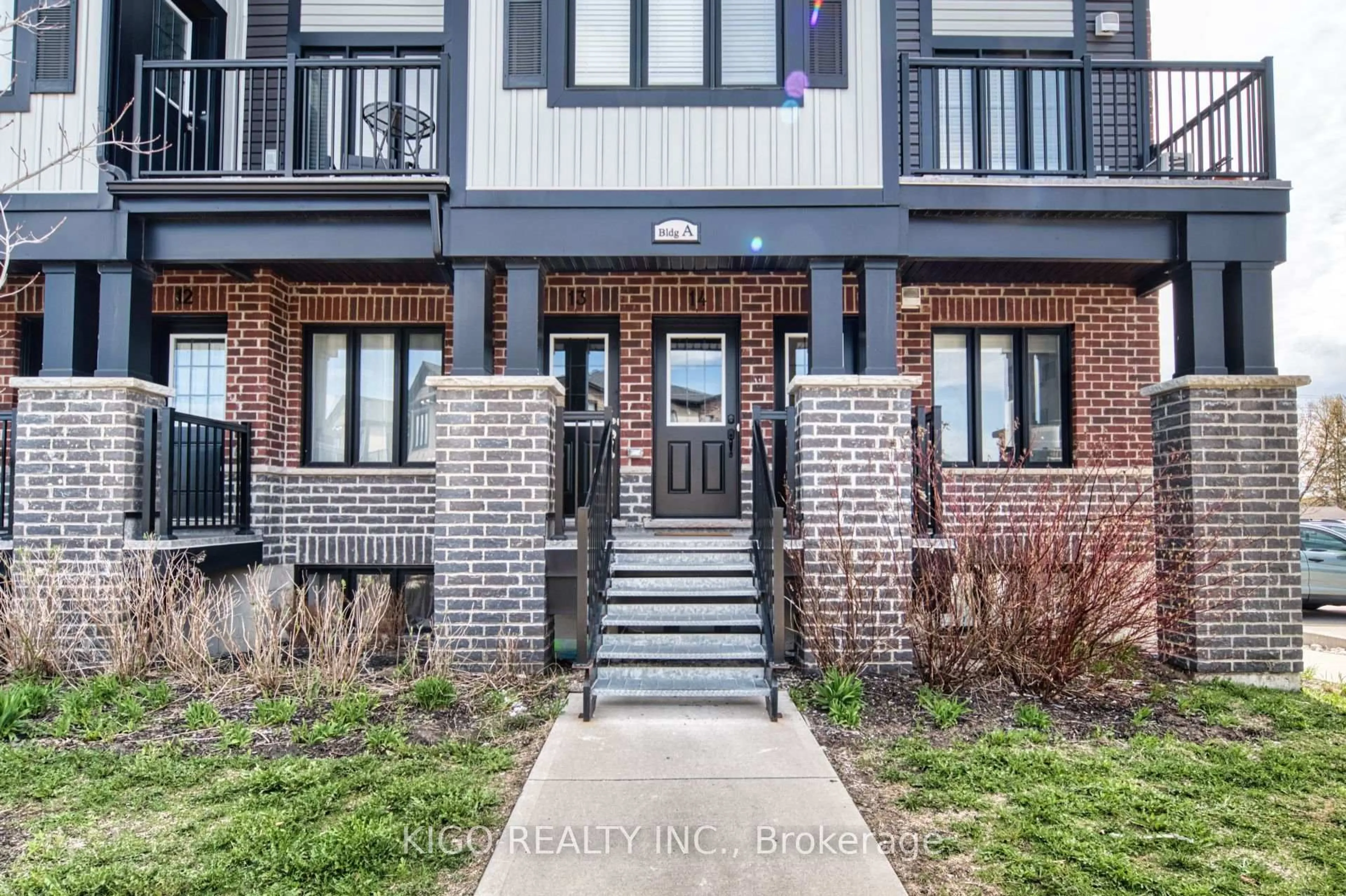 Home with brick exterior material, street for 160 Rochefort St #A15, Kitchener Ontario N2R 1V5