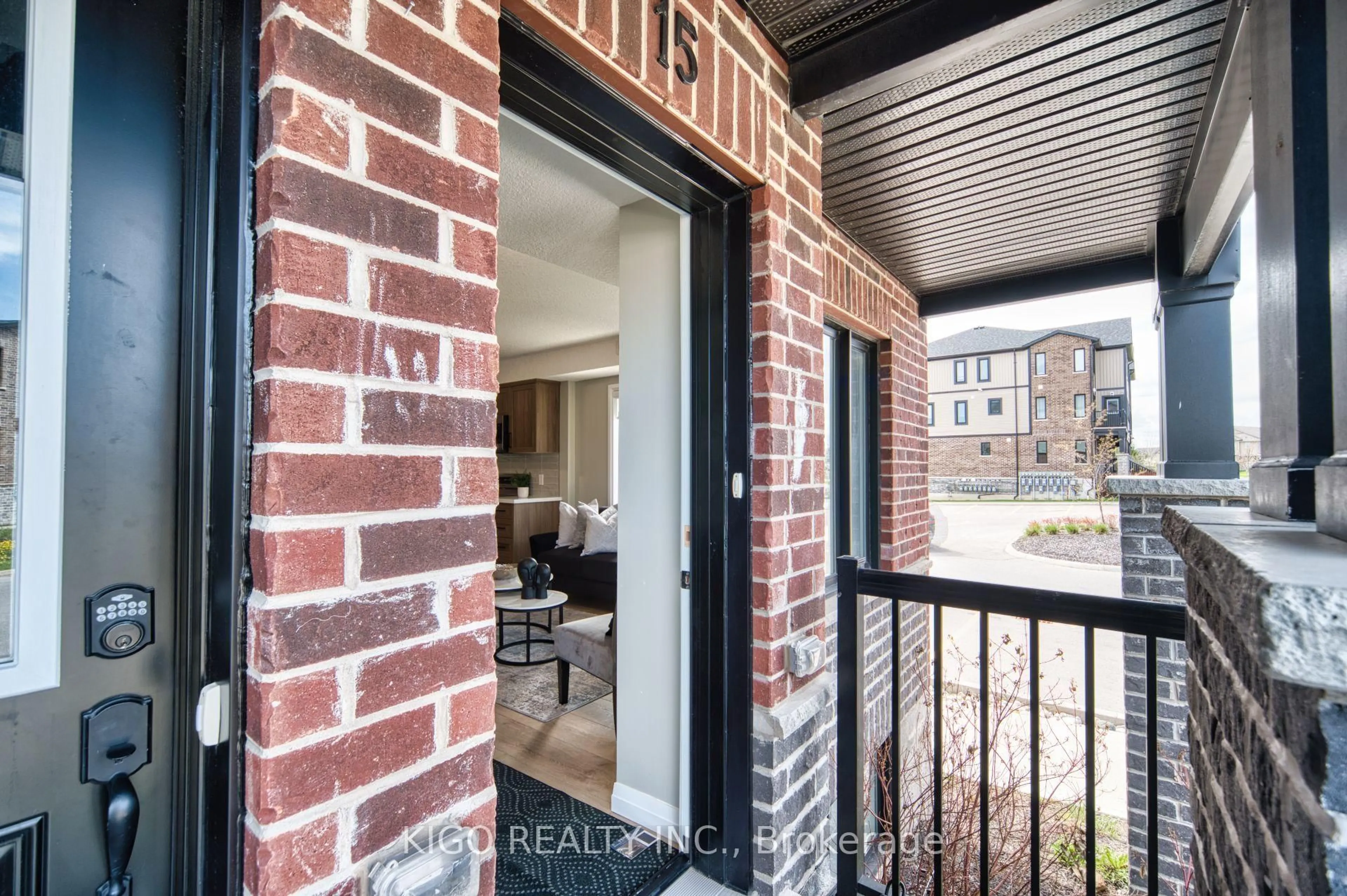 Home with brick exterior material, street for 160 Rochefort St #A15, Kitchener Ontario N2R 1V5
