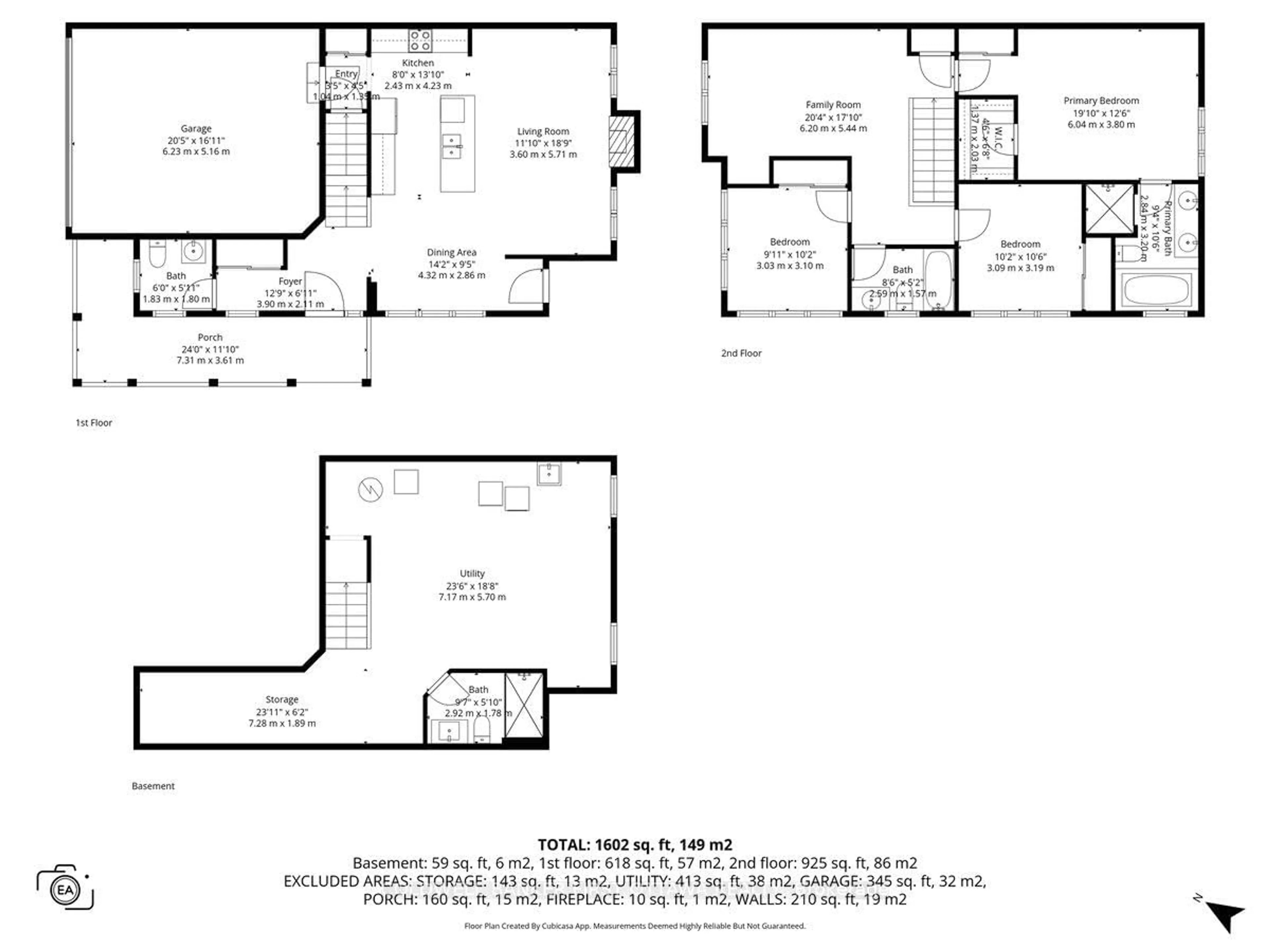 Floor plan for 213 RUE DES SOLDATS-RIENDEAU St, Ottawa Ontario K2J 5Z4