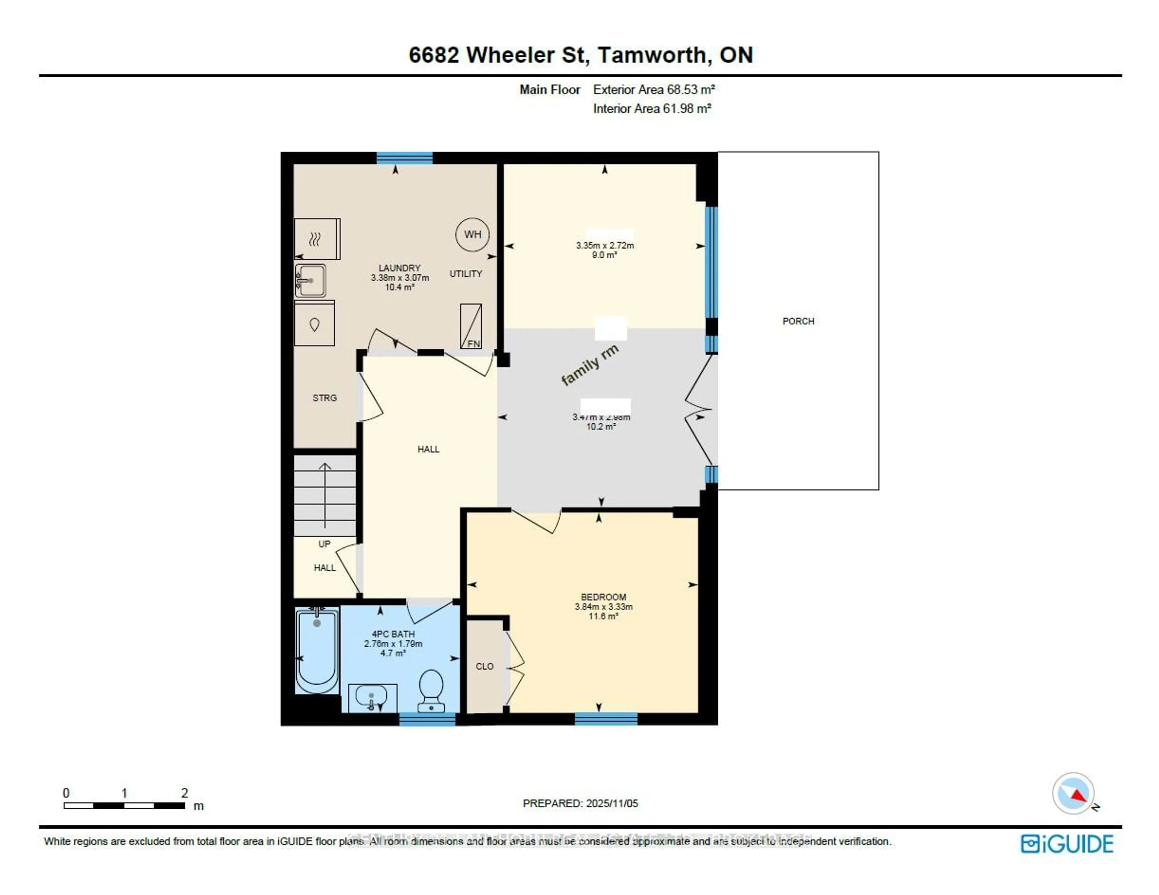 Floor plan for 6682 Wheeler St, Tamworth Ontario K0K 3G0