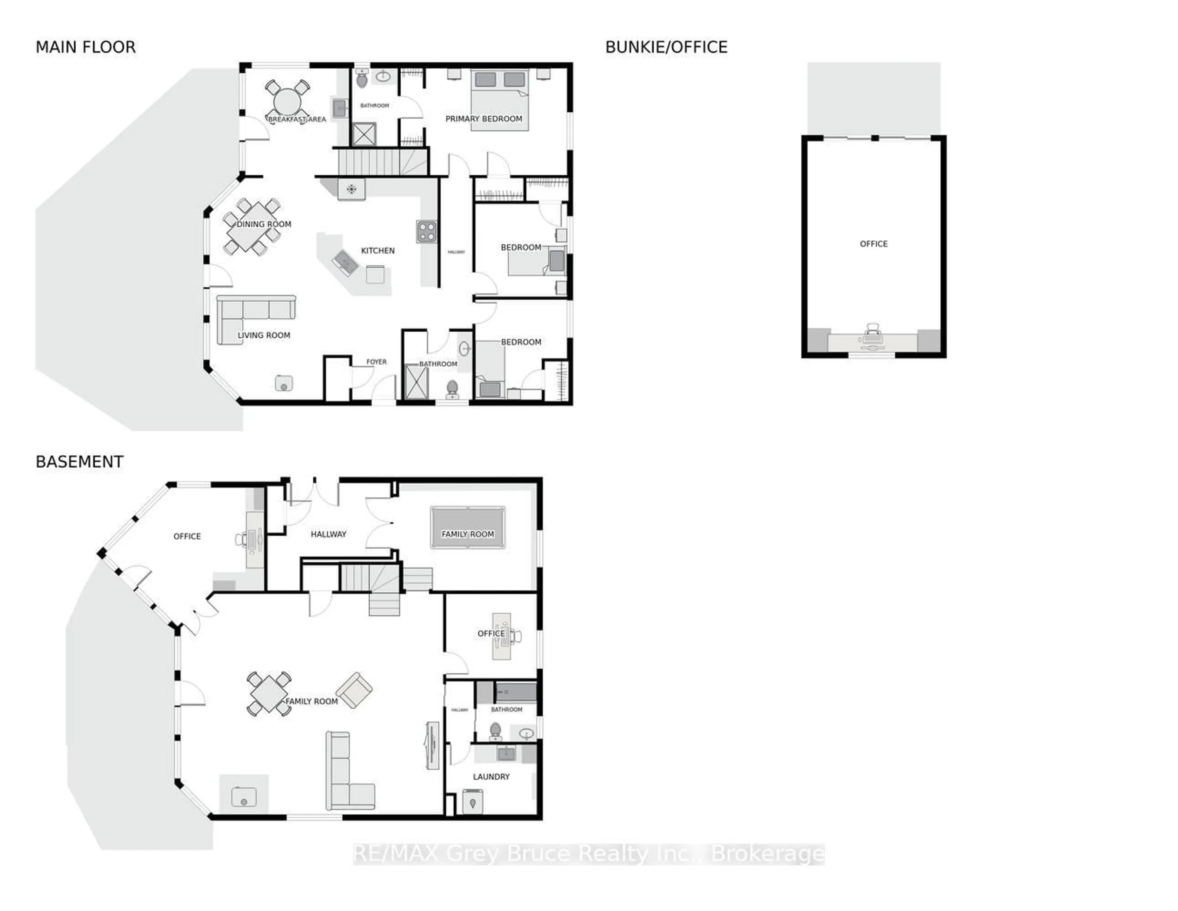 Floor plan for 280 Tammy's Cove Rd, Northern Bruce Peninsula Ontario N0H 1W0