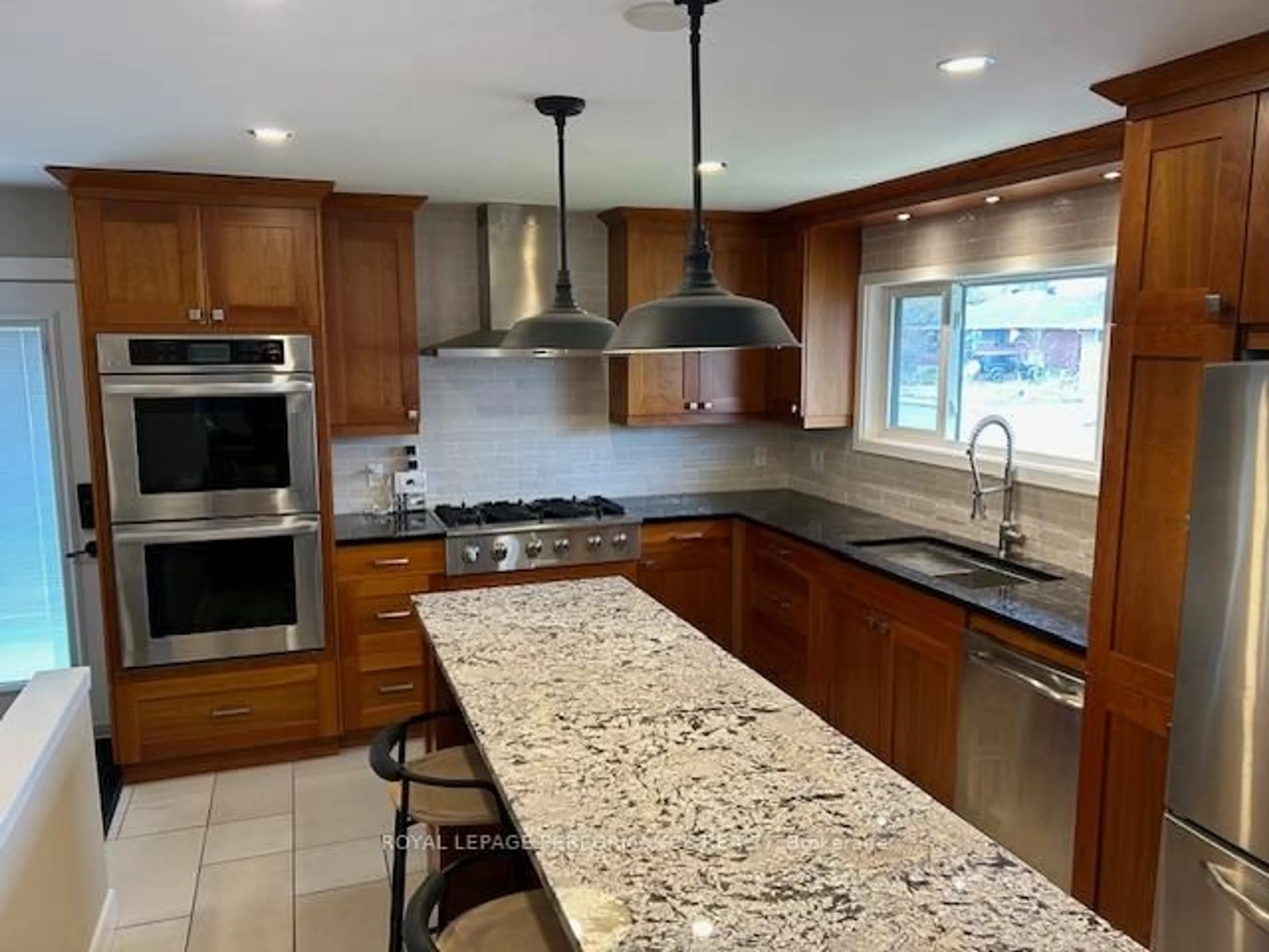 Contemporary kitchen, ceramic/tile floor for 1321 Rustic Dr, Ottawa Ontario K2C 2Y3