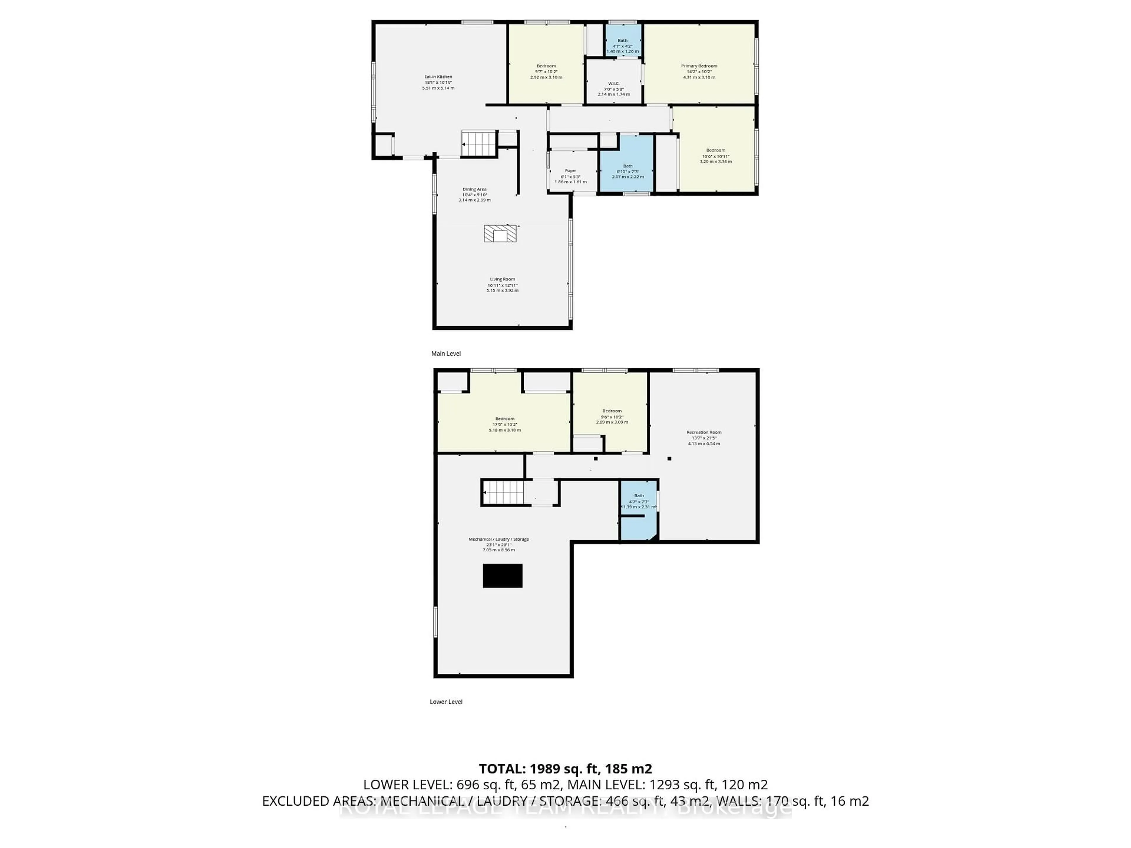 Floor plan for 10 Cleadon Dr, Ottawa Ontario K2H 5P3