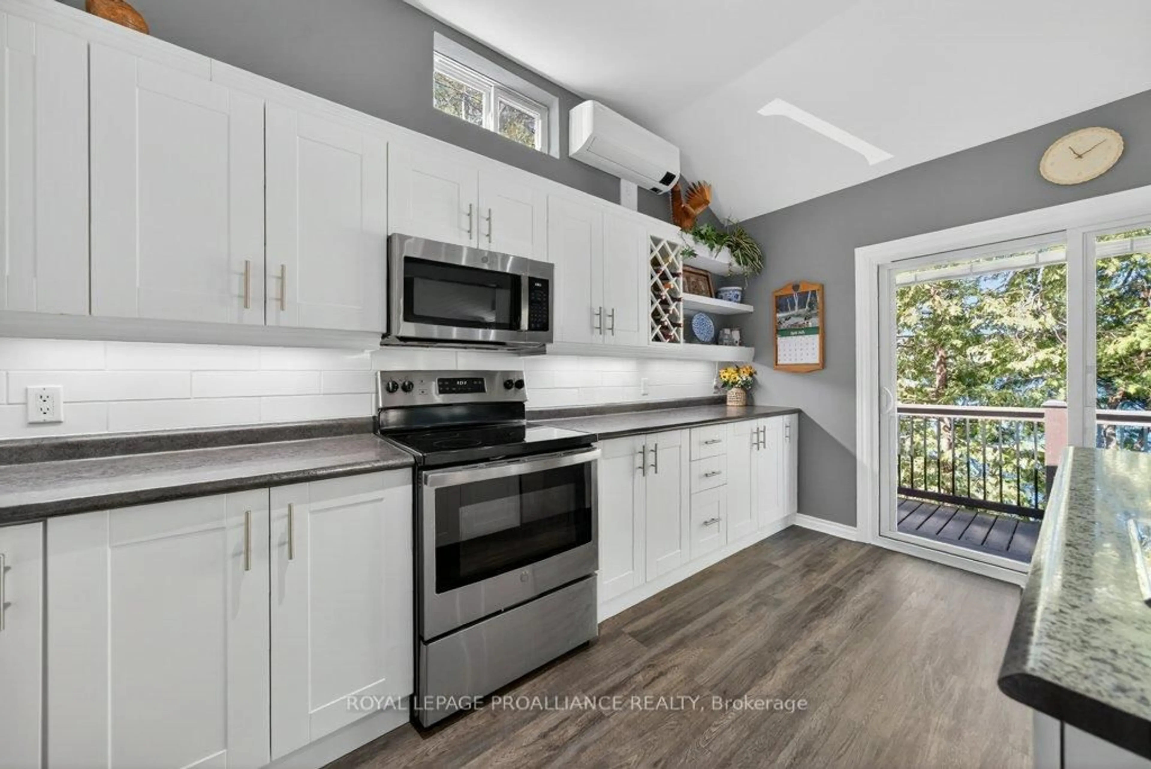 Open concept kitchen, ceramic/tile floor for 1058 Shady Lane, Arden Ontario K0H 1B0