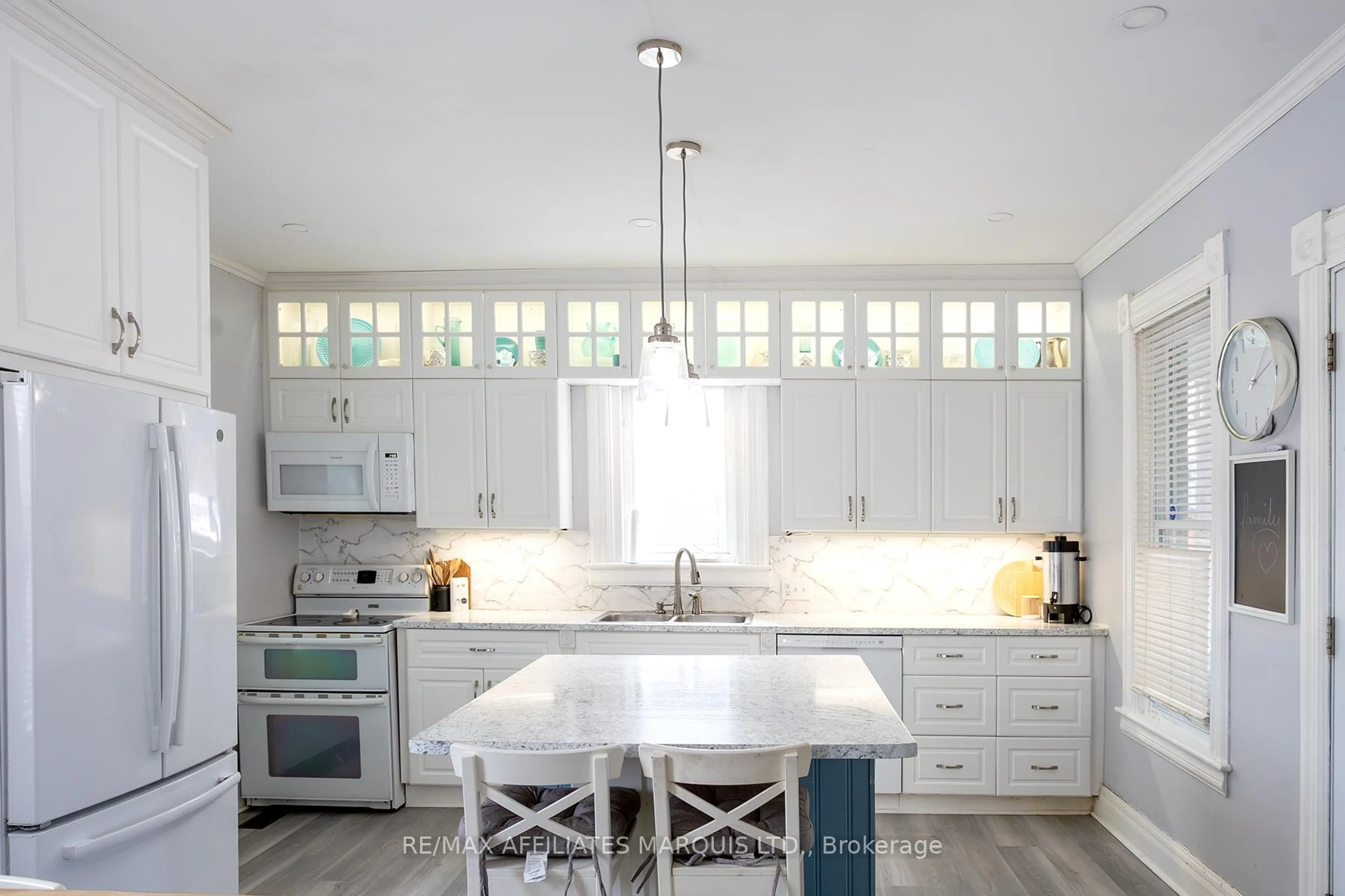 Contemporary kitchen, ceramic/tile floor for 39 Church Ave, South Dundas Ontario K0E 1K0