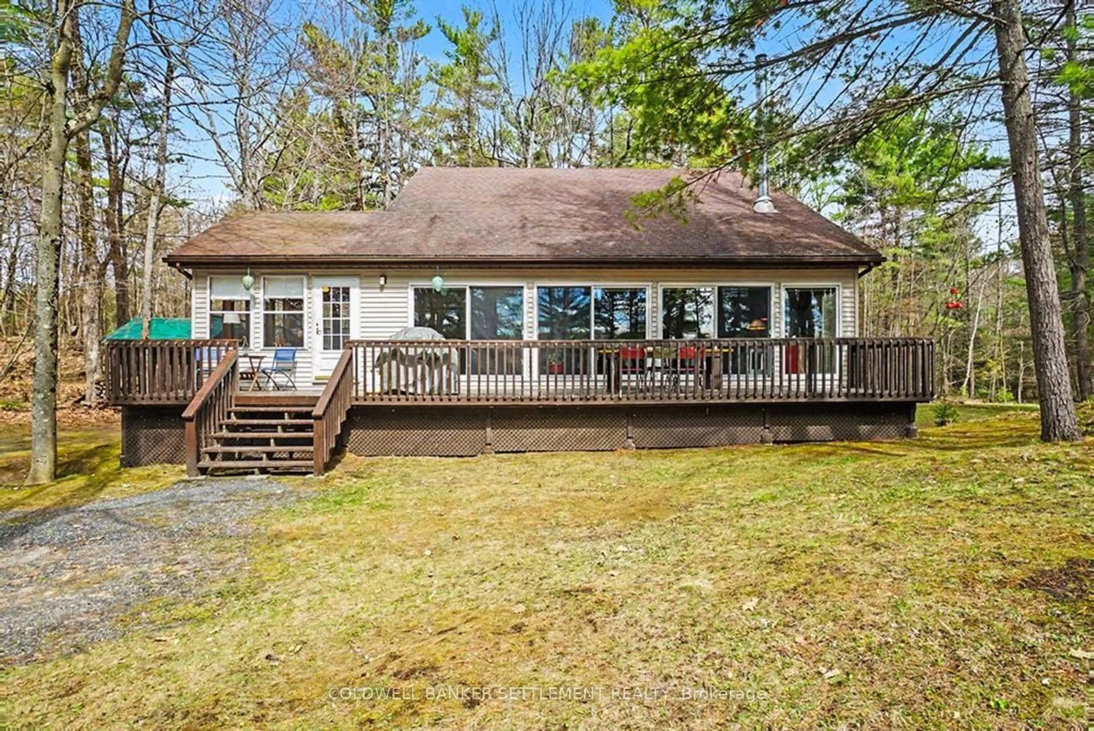 Patio, water/lake/river/ocean view for 205 Scott Crt, Maberly Ontario K0H 2B0