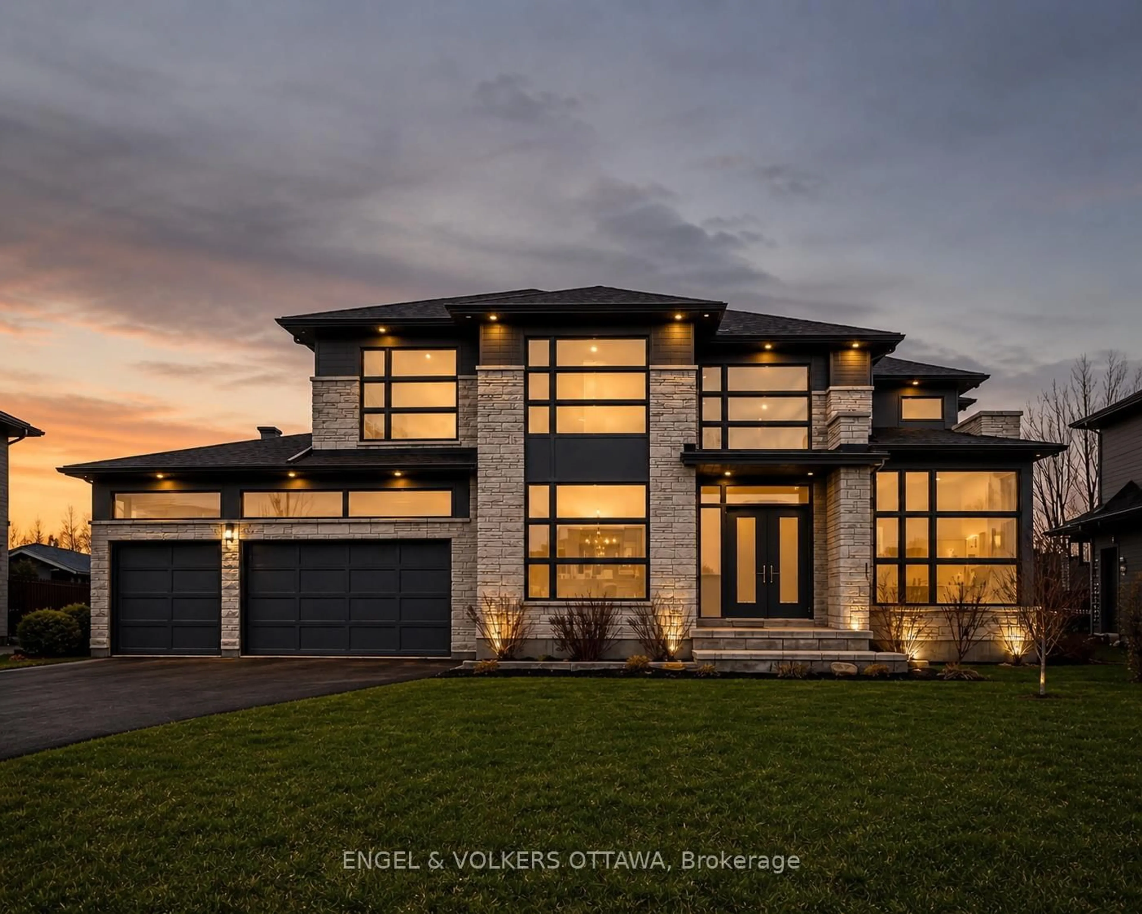 Home with brick exterior material, street for 132 Dunblane Way, Ottawa Ontario K4M 0A8