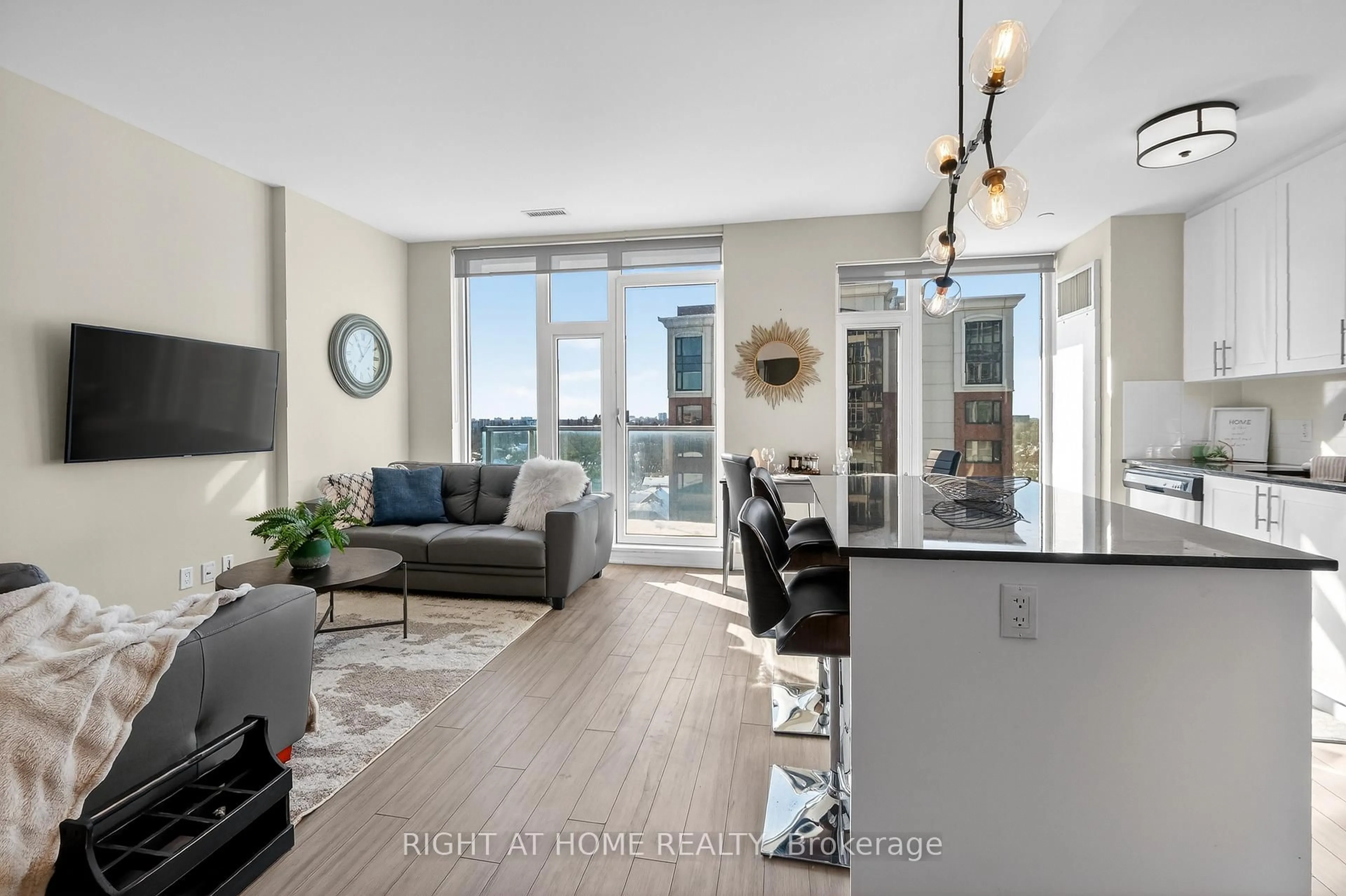 Living room with furniture, unknown for 118 Holmwood Ave #806, Ottawa Ontario K1S 5J5