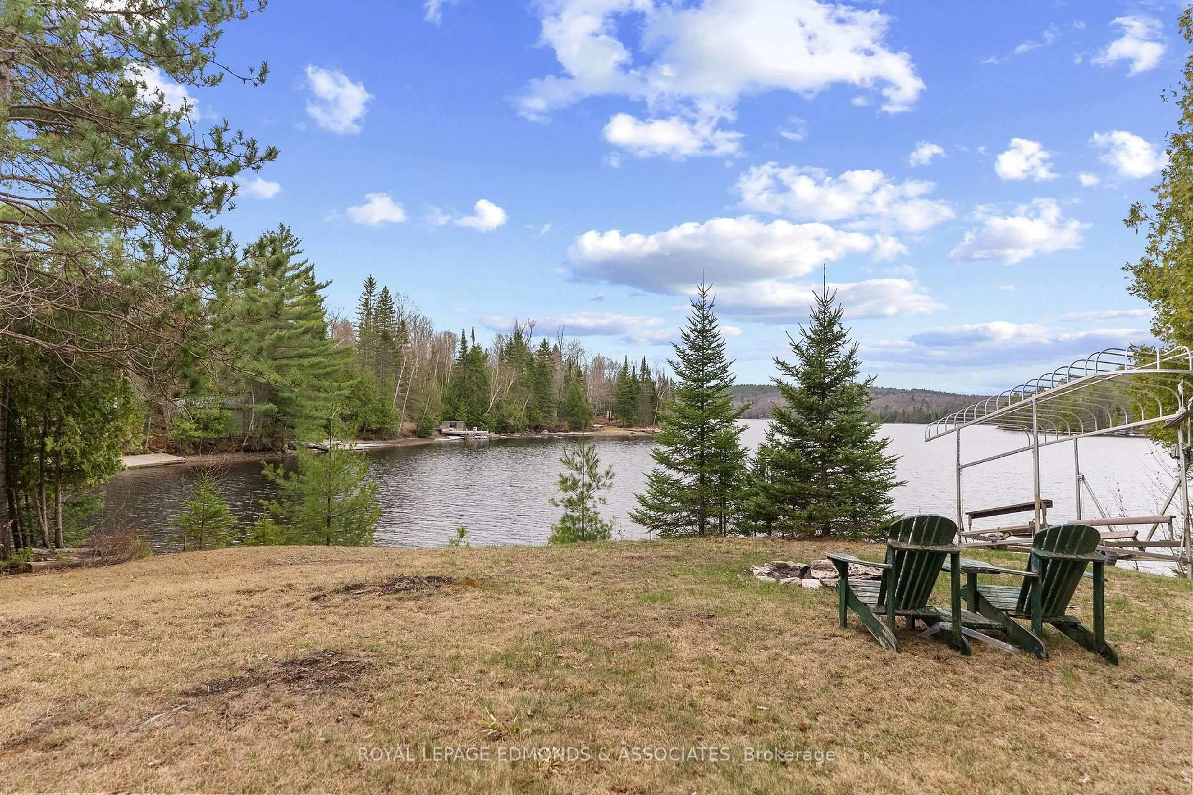 Patio, water/lake/river/ocean view for 654 A Chimo Rd, Calabogie Ontario K0J 1H0
