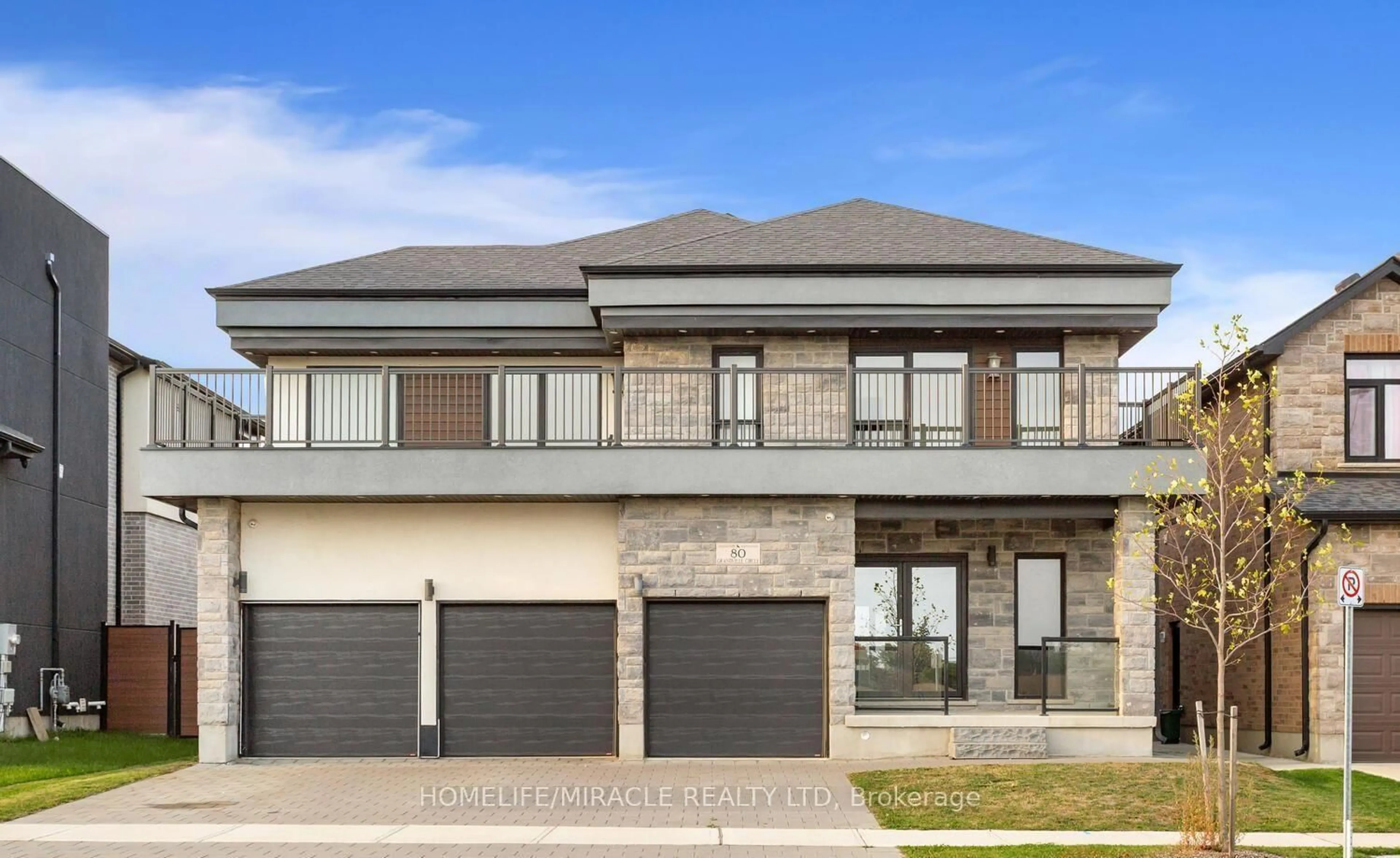 Home with brick exterior material, street for 80 Grandville Circ, Brant Ontario N3L 0J5