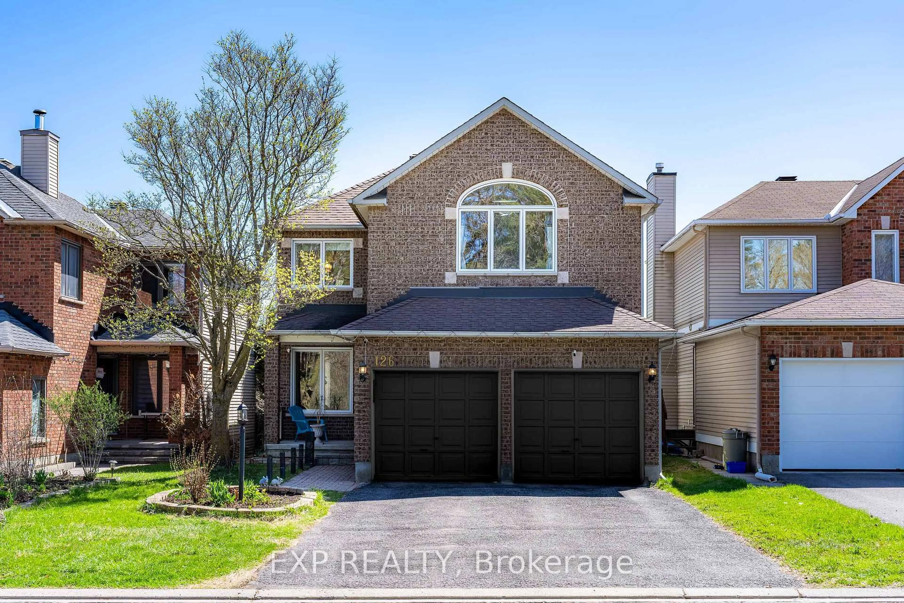 Home with brick exterior material, street for 126 Grenadier Way, Nepean Ontario K2J 4M1