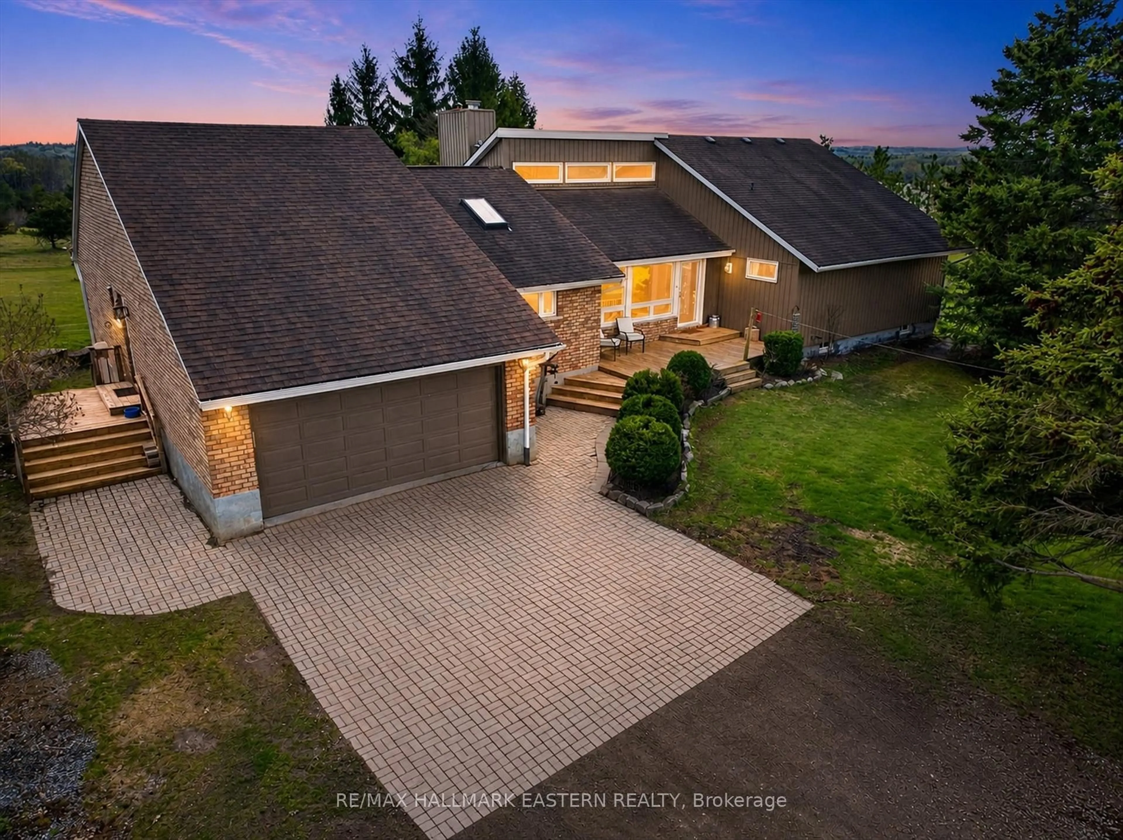 A pic from outside/outdoor area/front of a property/back of a property/a pic from drone, unknown for 1229 Morton Line, Cavan Monaghan Ontario L0A 1C0