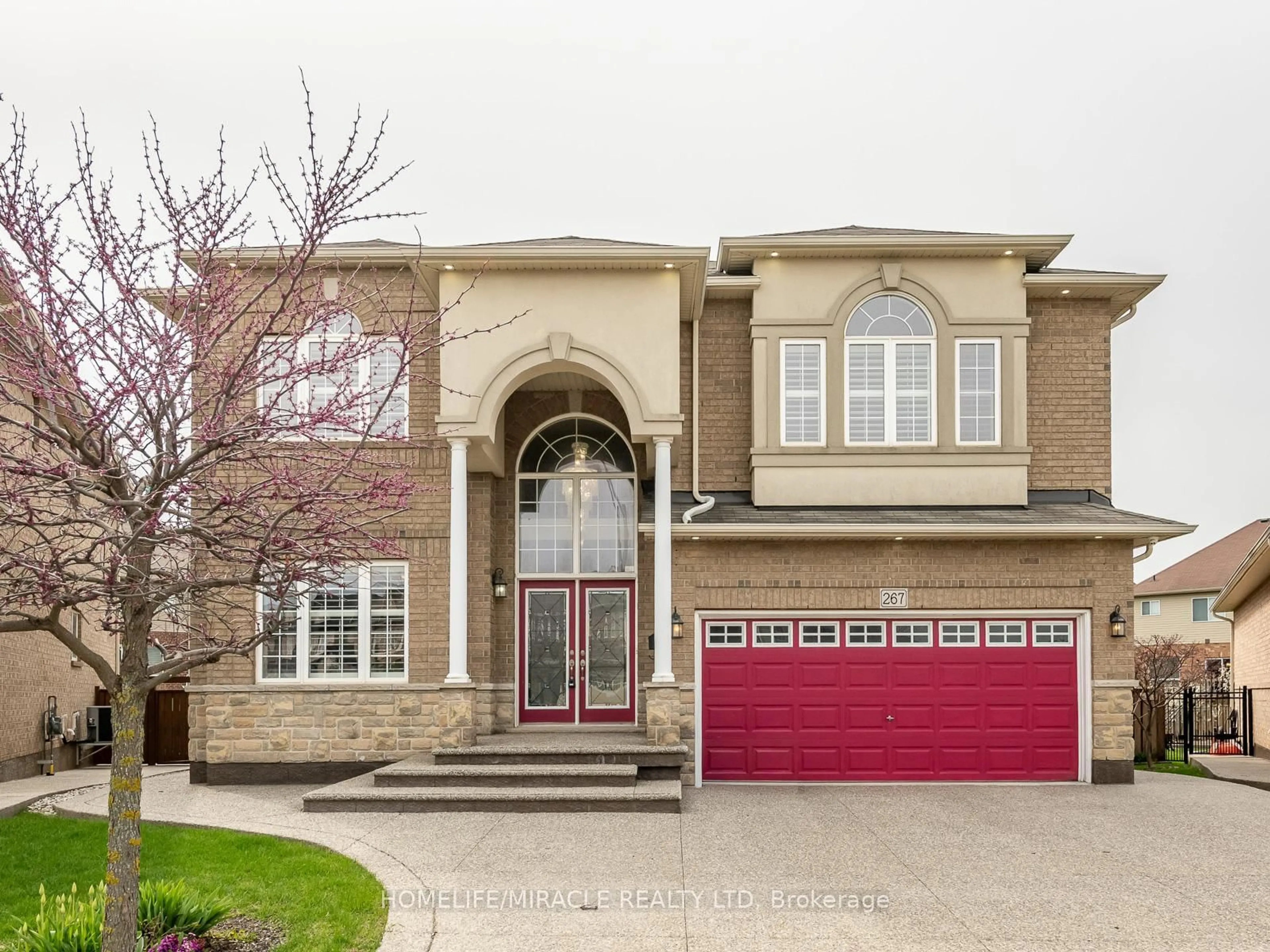 Home with brick exterior material, street for 267 Penny Lane, Hamilton Ontario L8J 0E5