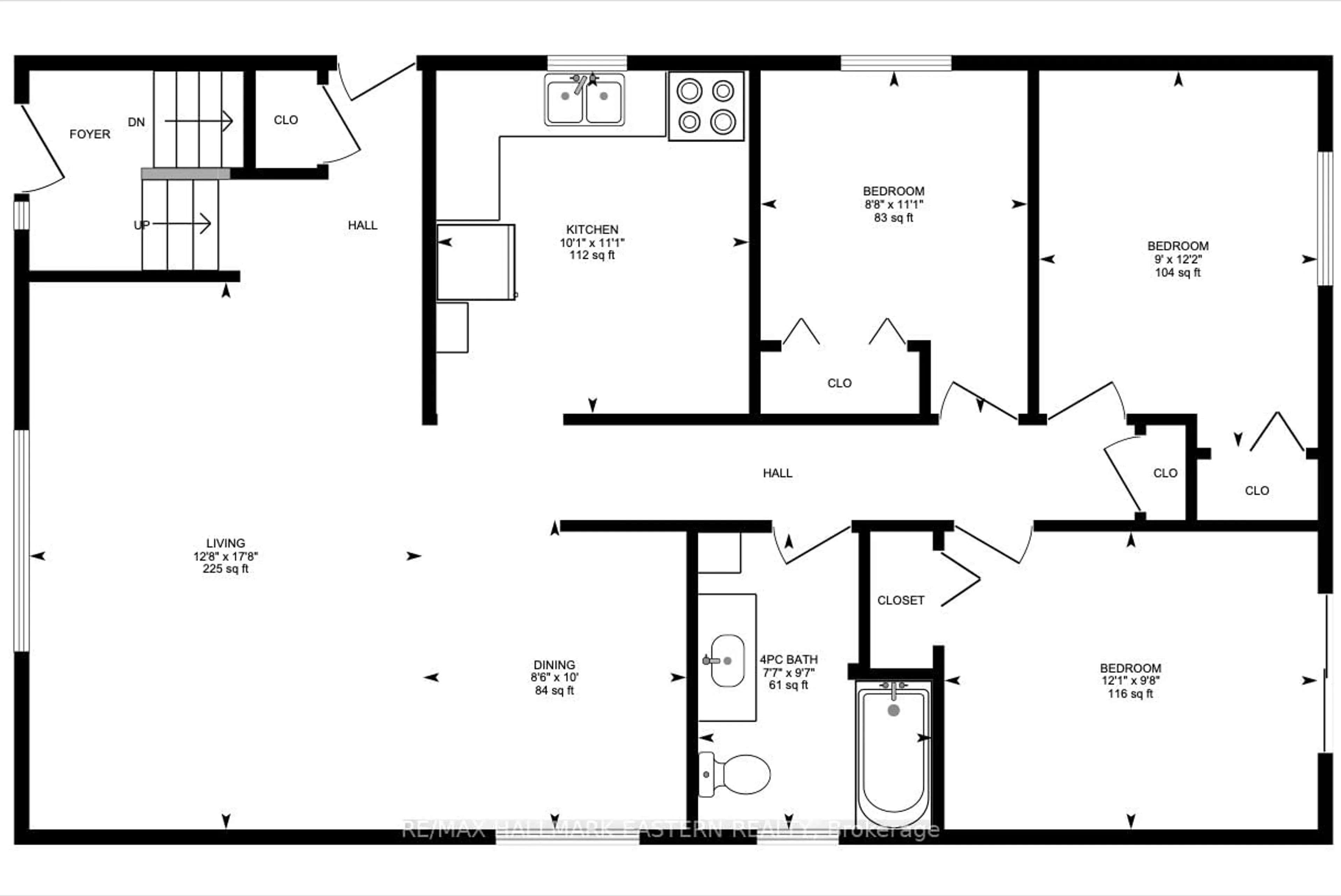 Floor plan for 950 Silverdale Rd, Peterborough Ontario K9J 7W6