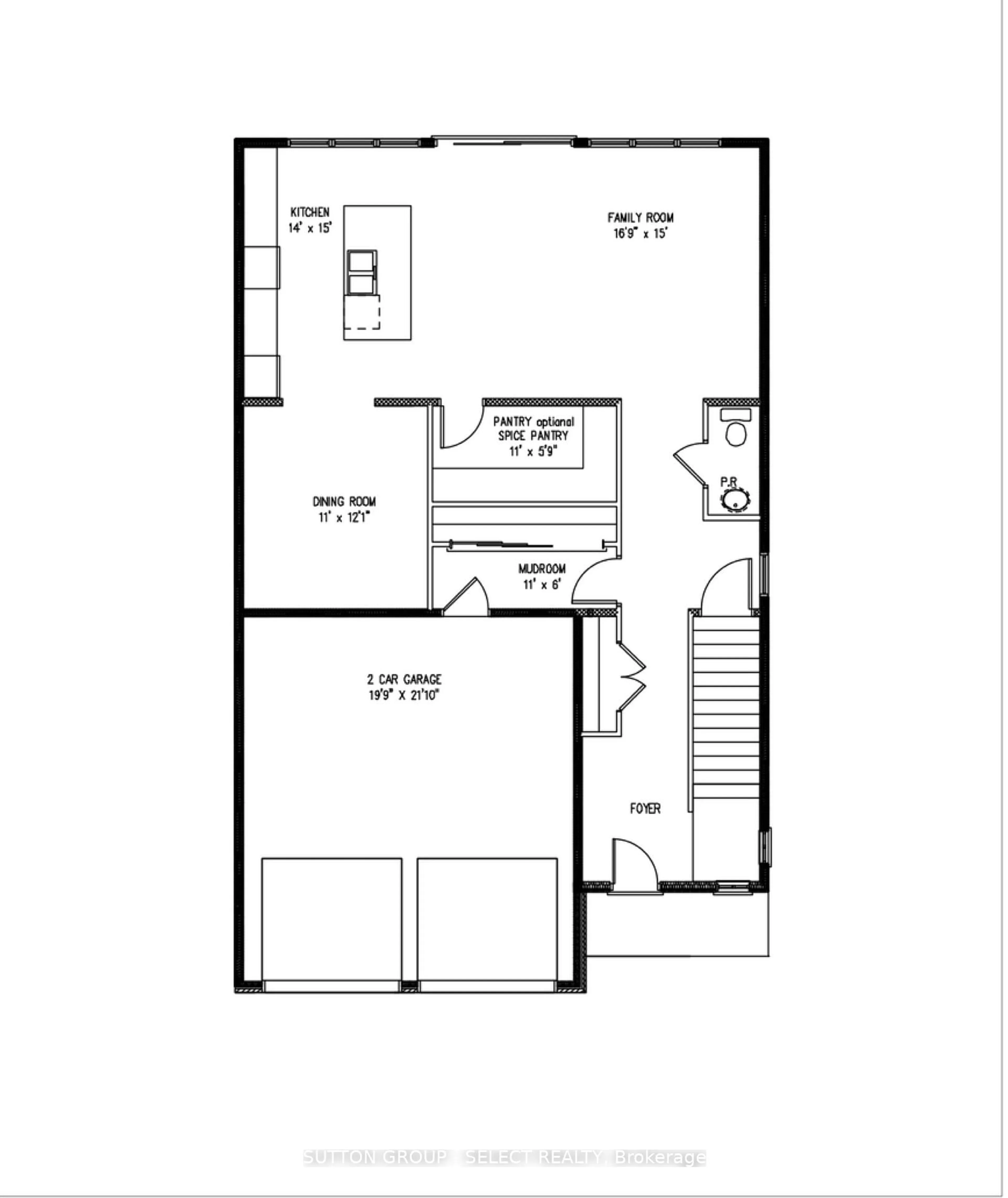 Floor plan for 2835 Shefflield Pl #6, London South Ontario N6M 0J2