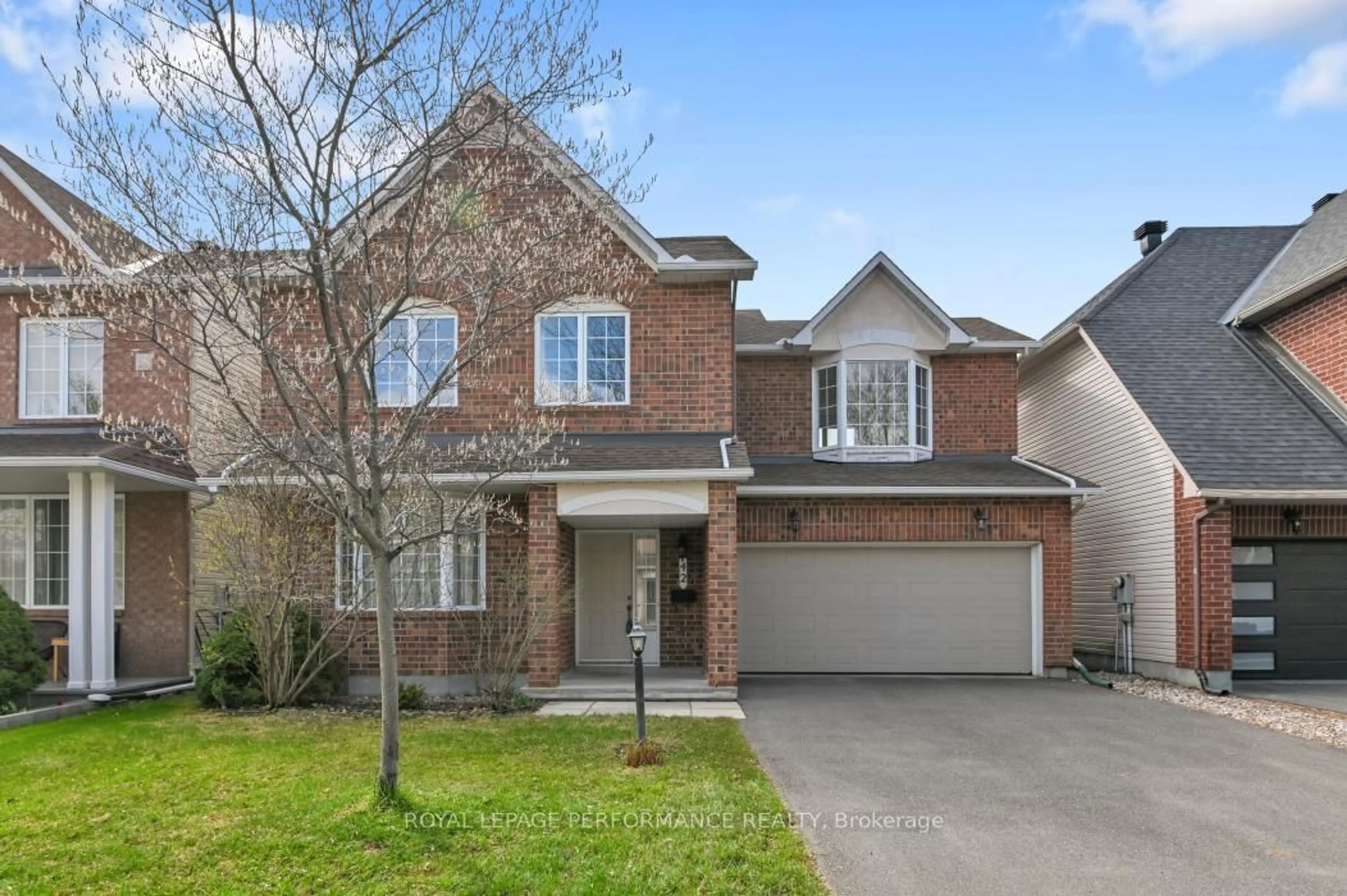 Home with brick exterior material, street for 42 Jack Aaron Dr, Ottawa Ontario K2G 6M4